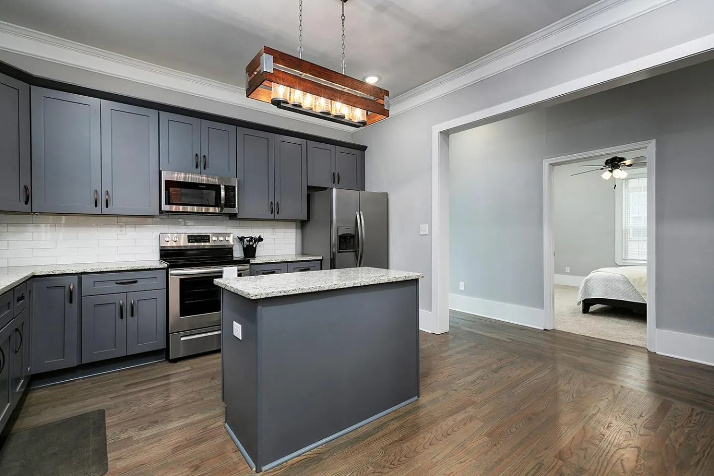 kitchen in Atlanta Luxury Vacation Home by Downtown & Airport