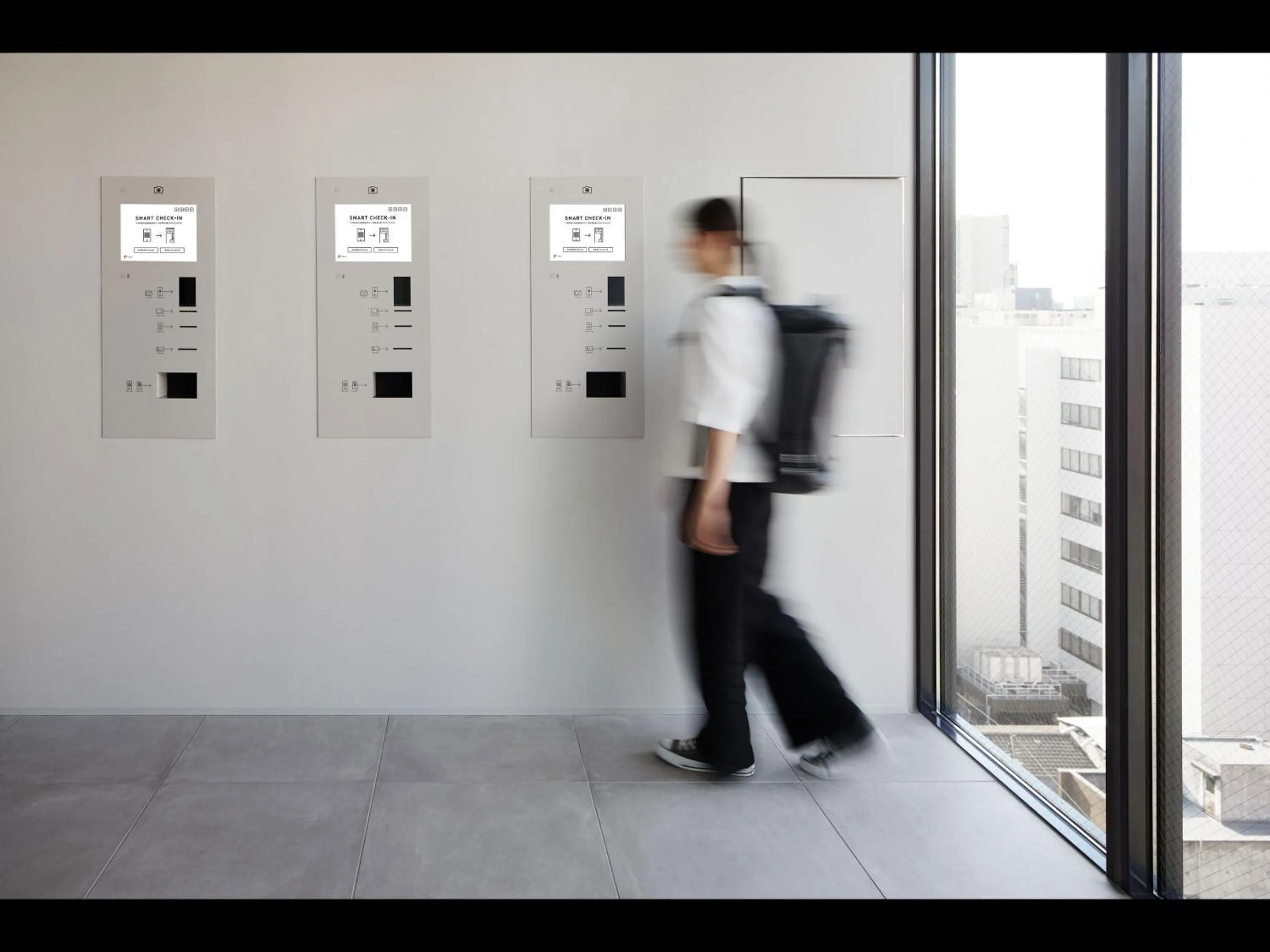 Facade/entrance in 9h nine hours Hakata station