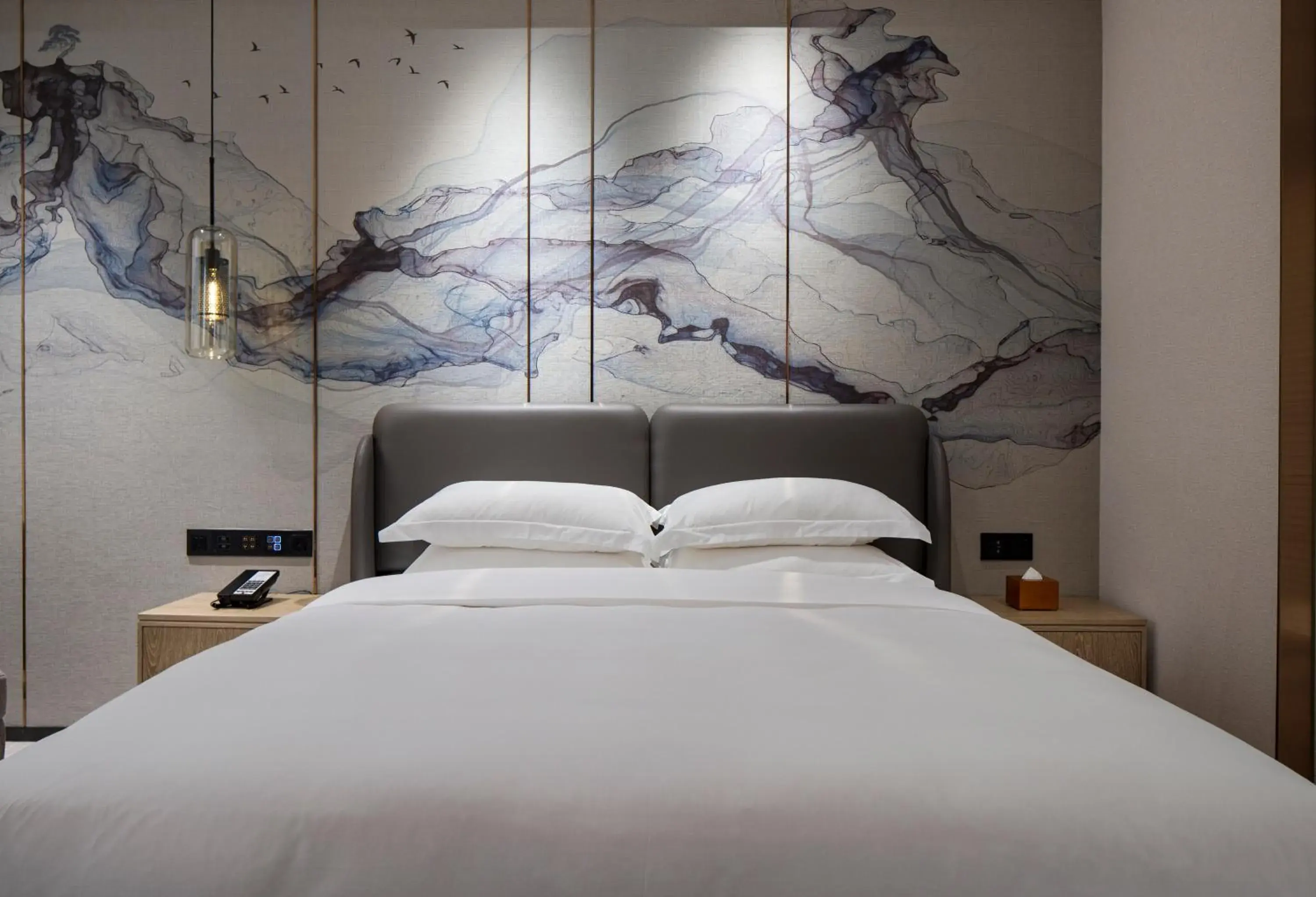 Bed in Paco Hotel Jinfeng Metro Guangzhou Bed in Paco Hotel Jinfeng Metro Guangzhou