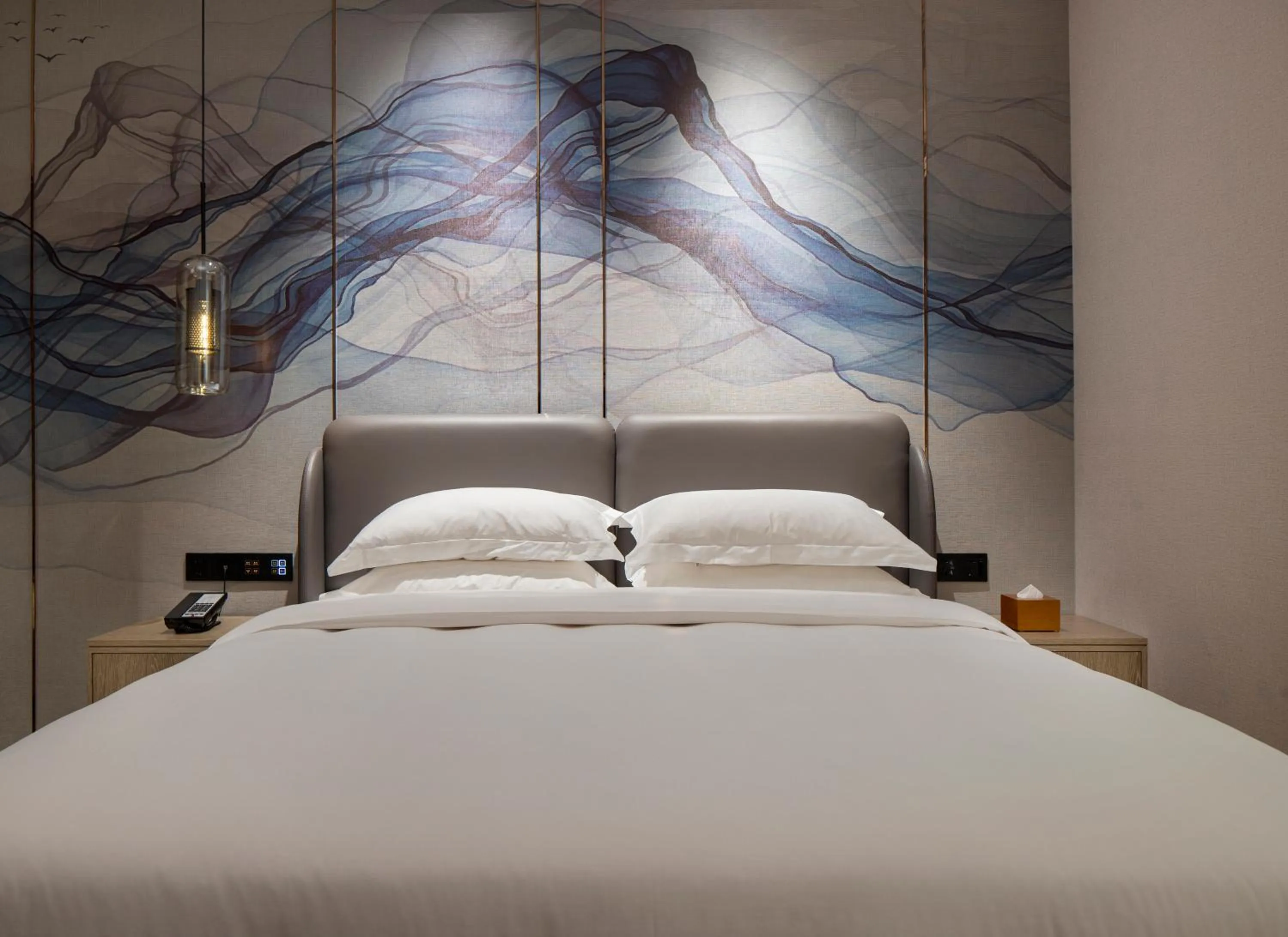 Bed in Paco Hotel Jinfeng Metro Guangzhou