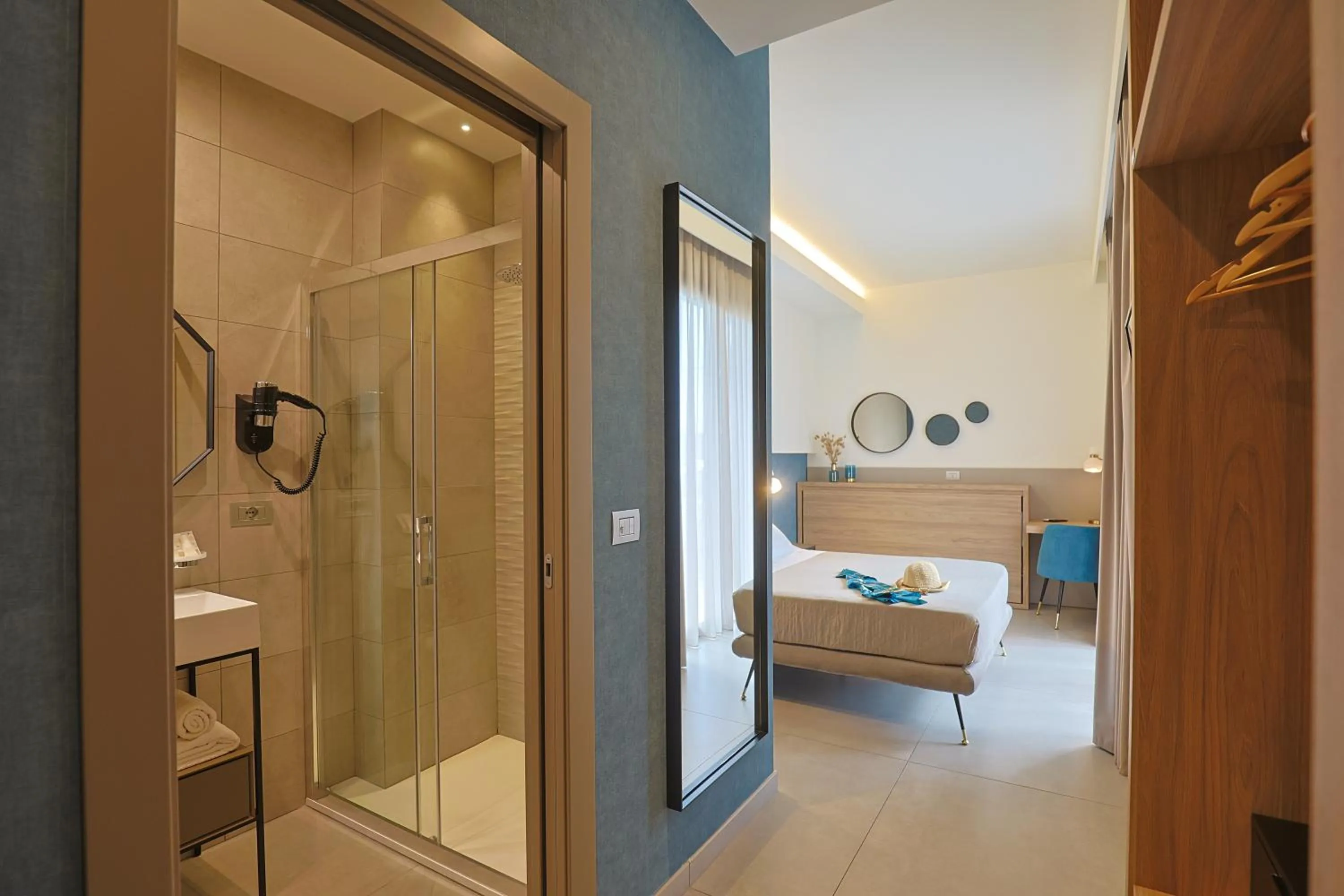 Shower in 10 Catalani Rooms