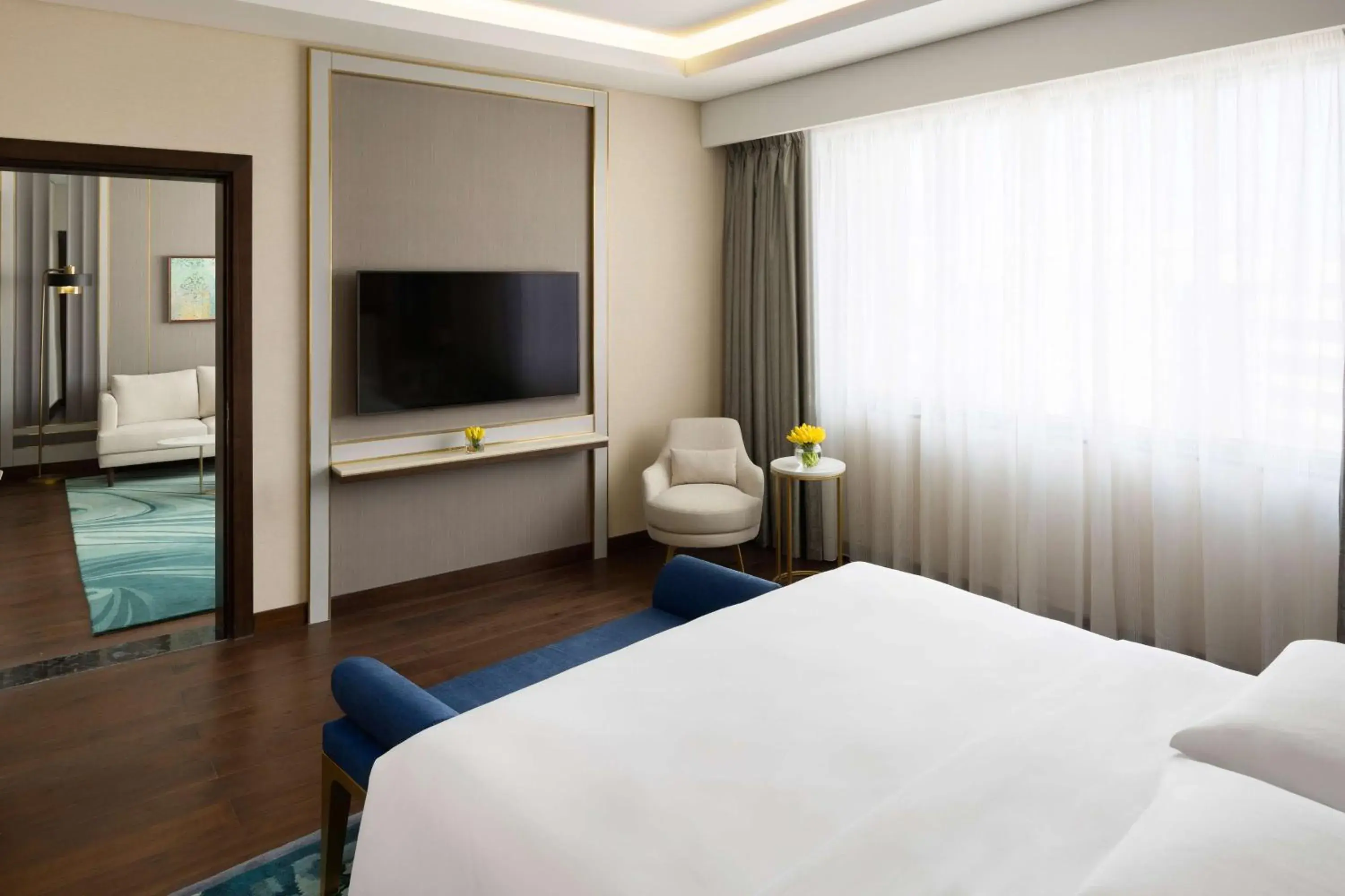 Photo of the whole room, Bed in Grand Hyatt Al Khobar Hotel and Residences Photo of the whole room, Bed in Grand Hyatt Al Khobar Hotel and Residences