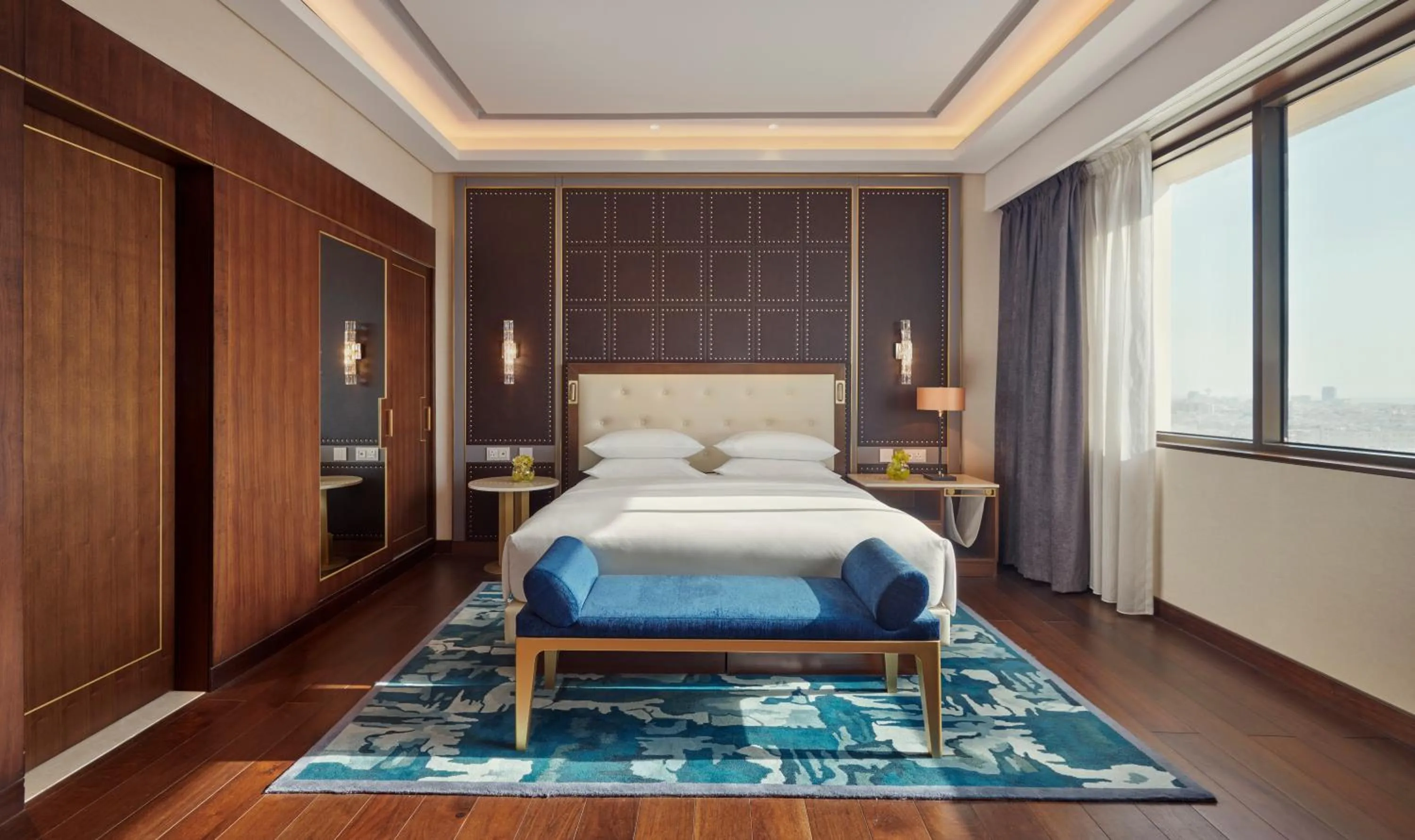 Bed in Grand Hyatt Al Khobar Hotel and Residences