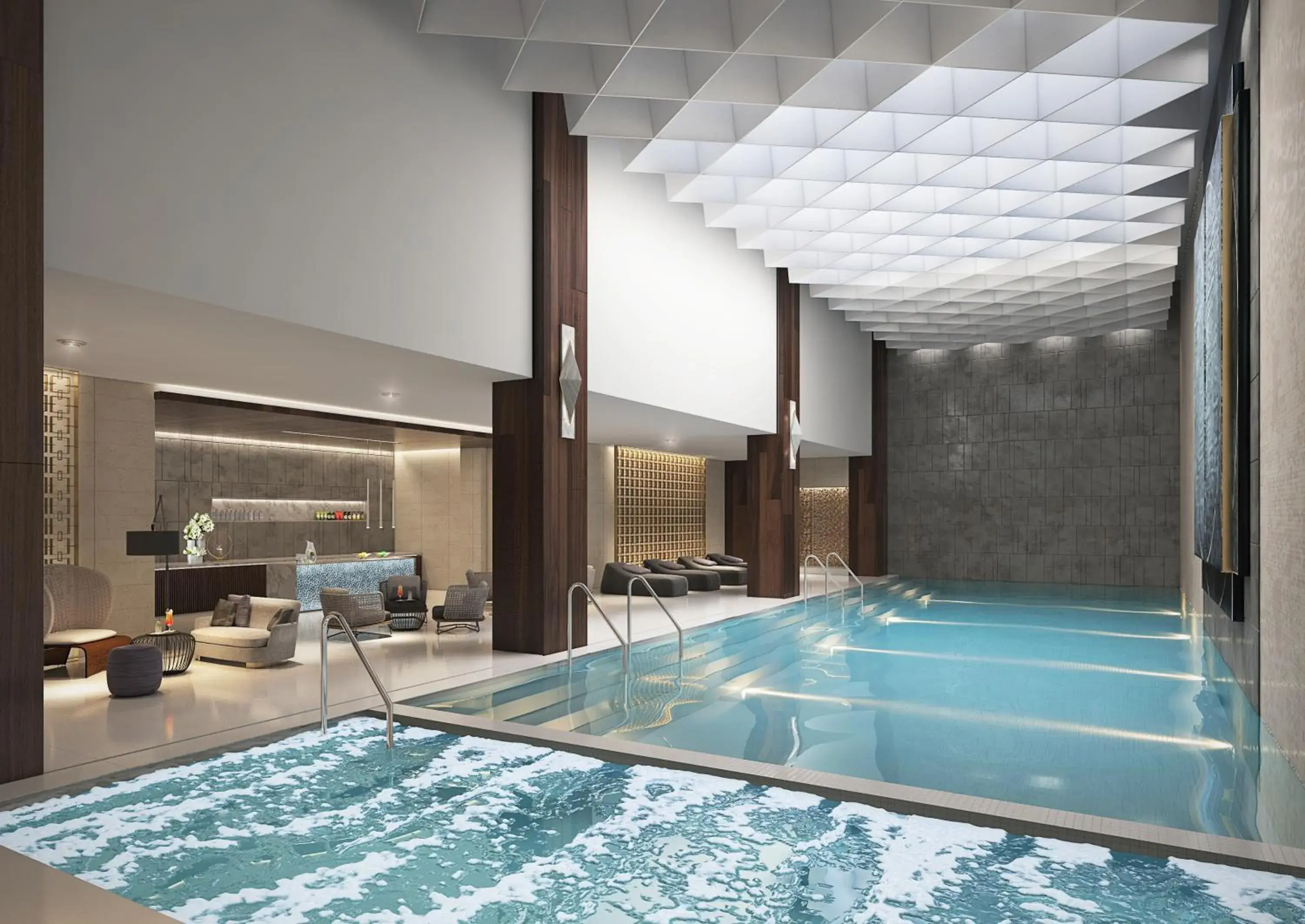 Swimming pool in Grand Hyatt Al Khobar Hotel and Residences Swimming pool in Grand Hyatt Al Khobar Hotel and Residences