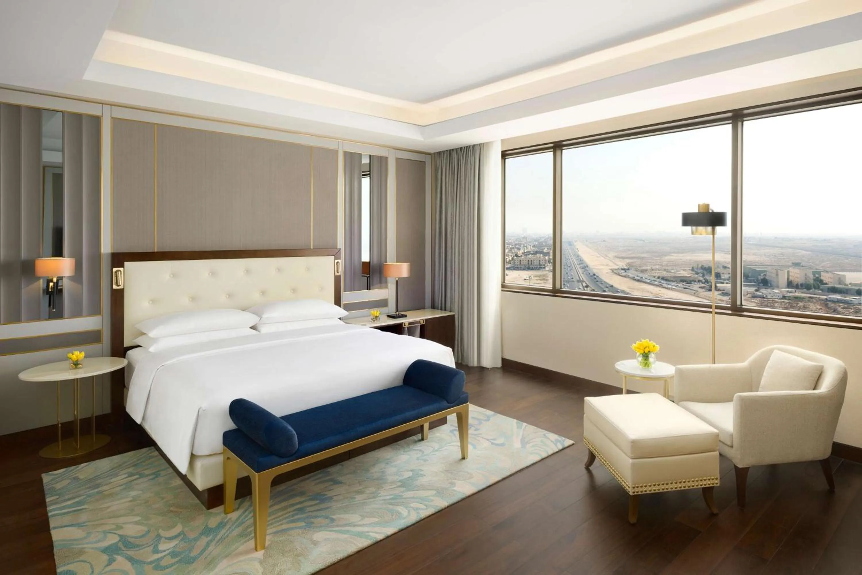 Photo of the whole room, Bed in Grand Hyatt Al Khobar Hotel and Residences
