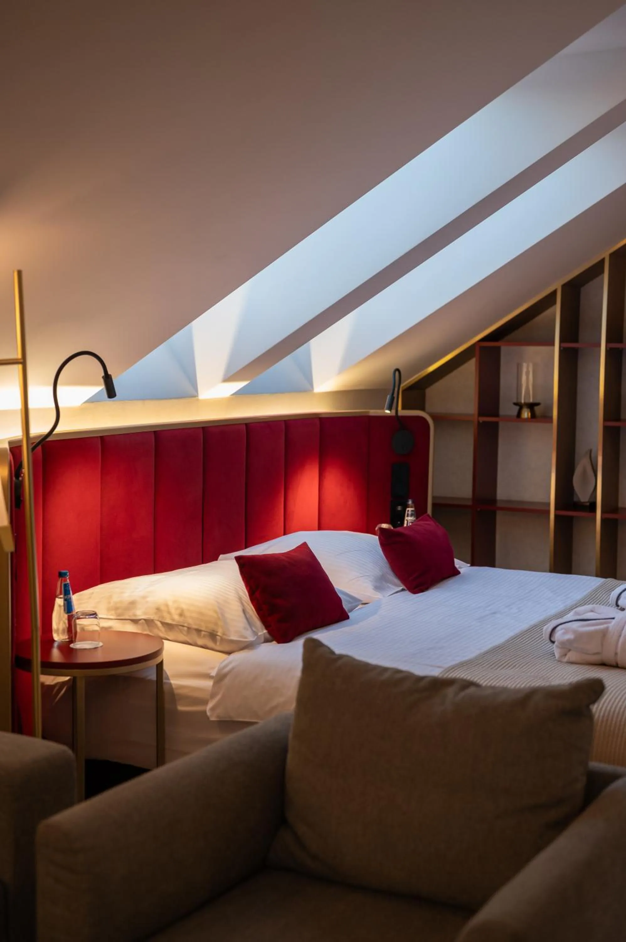 Bed in Hotel Golden Queen