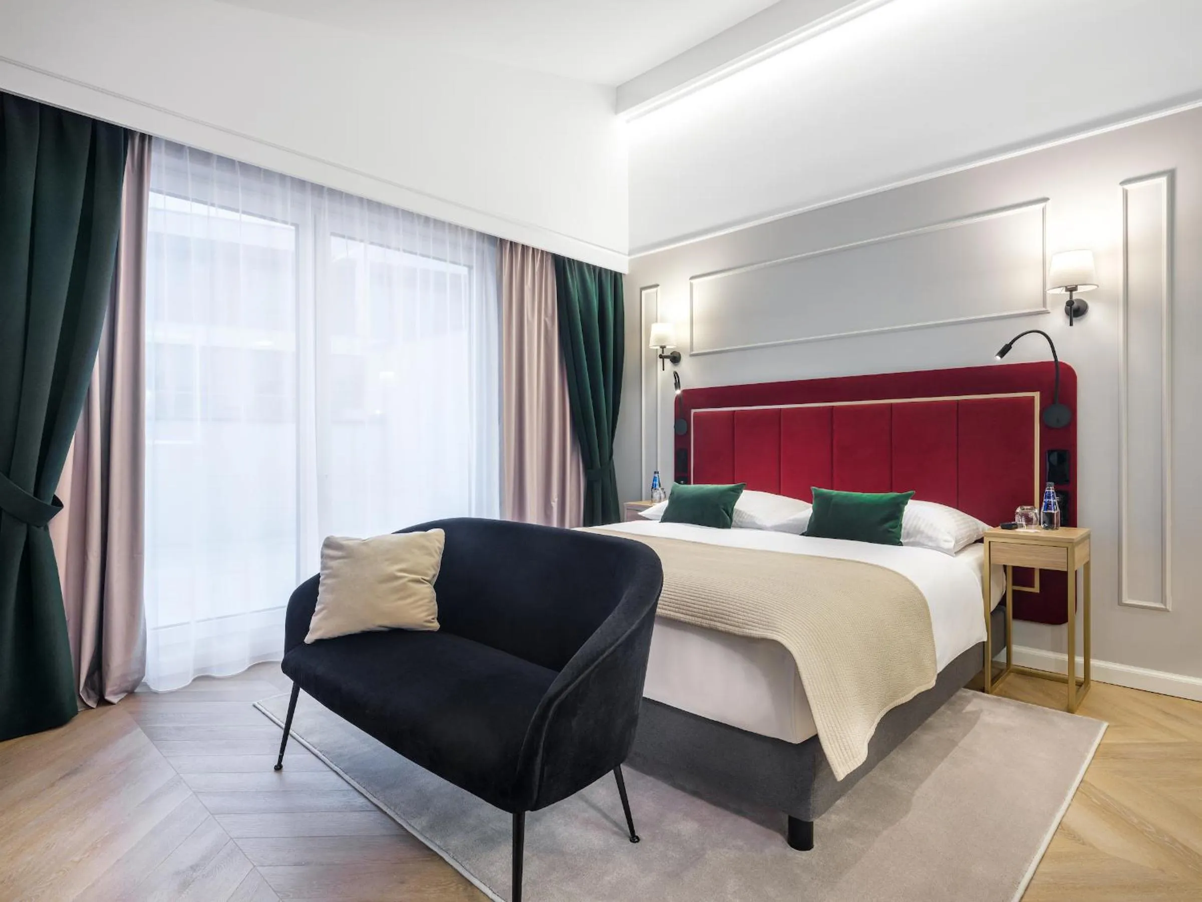 Bed in Hotel Golden Queen