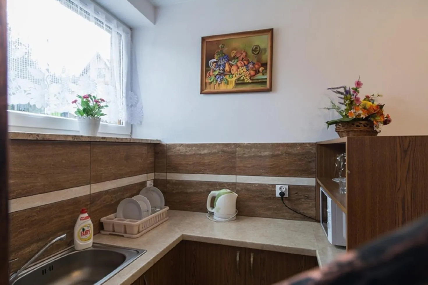 Communal kitchen in DW Maria 2