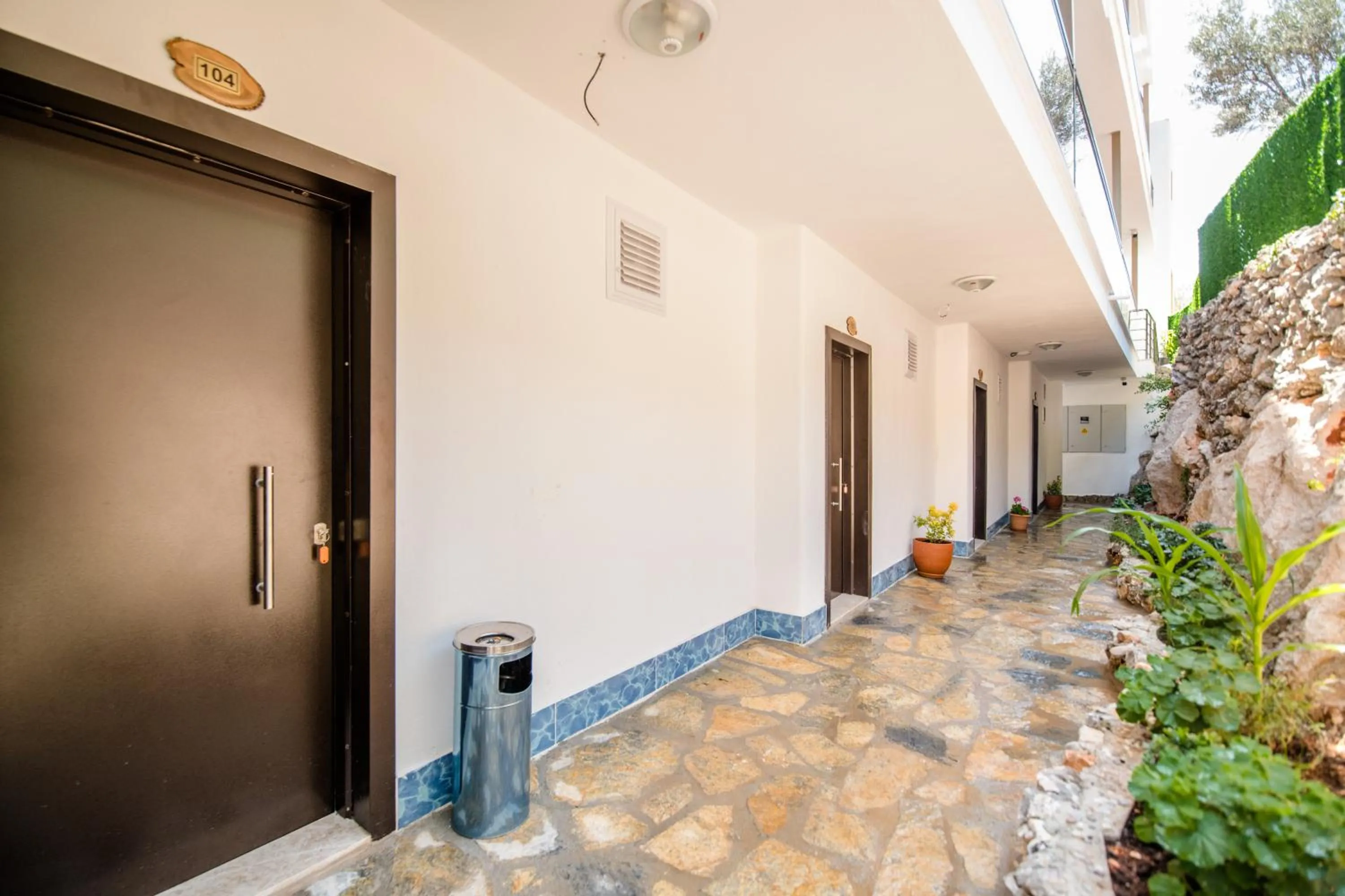 Patio in Kaş Sun Glare Hotel