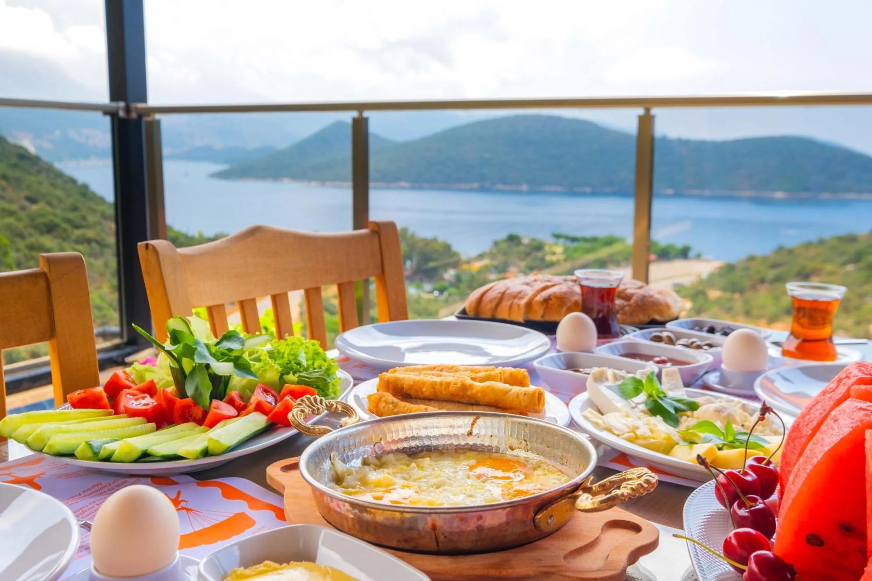 Breakfast in Kaş Sun Glare Hotel