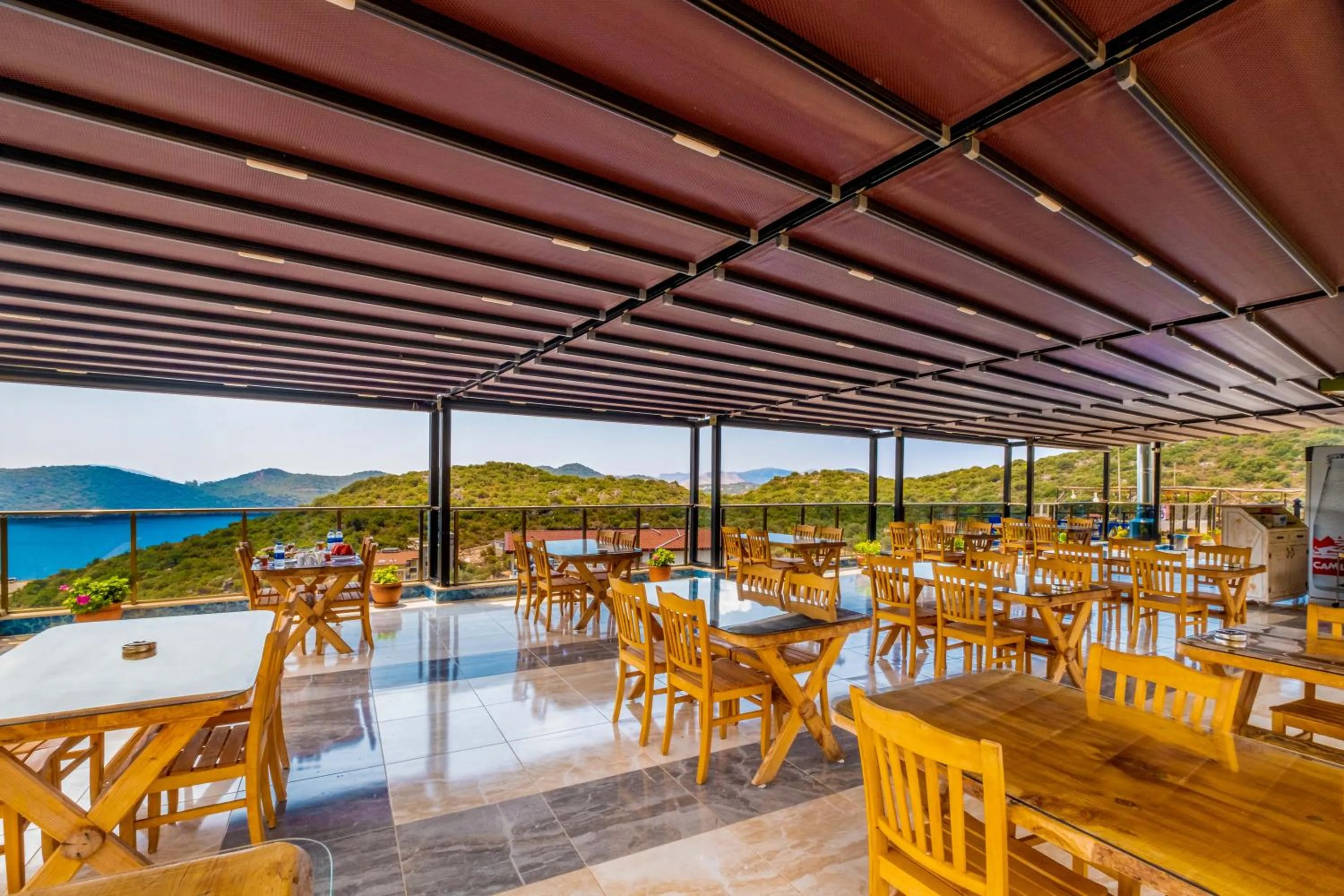 Balcony/Terrace in Kaş Sun Glare Hotel
