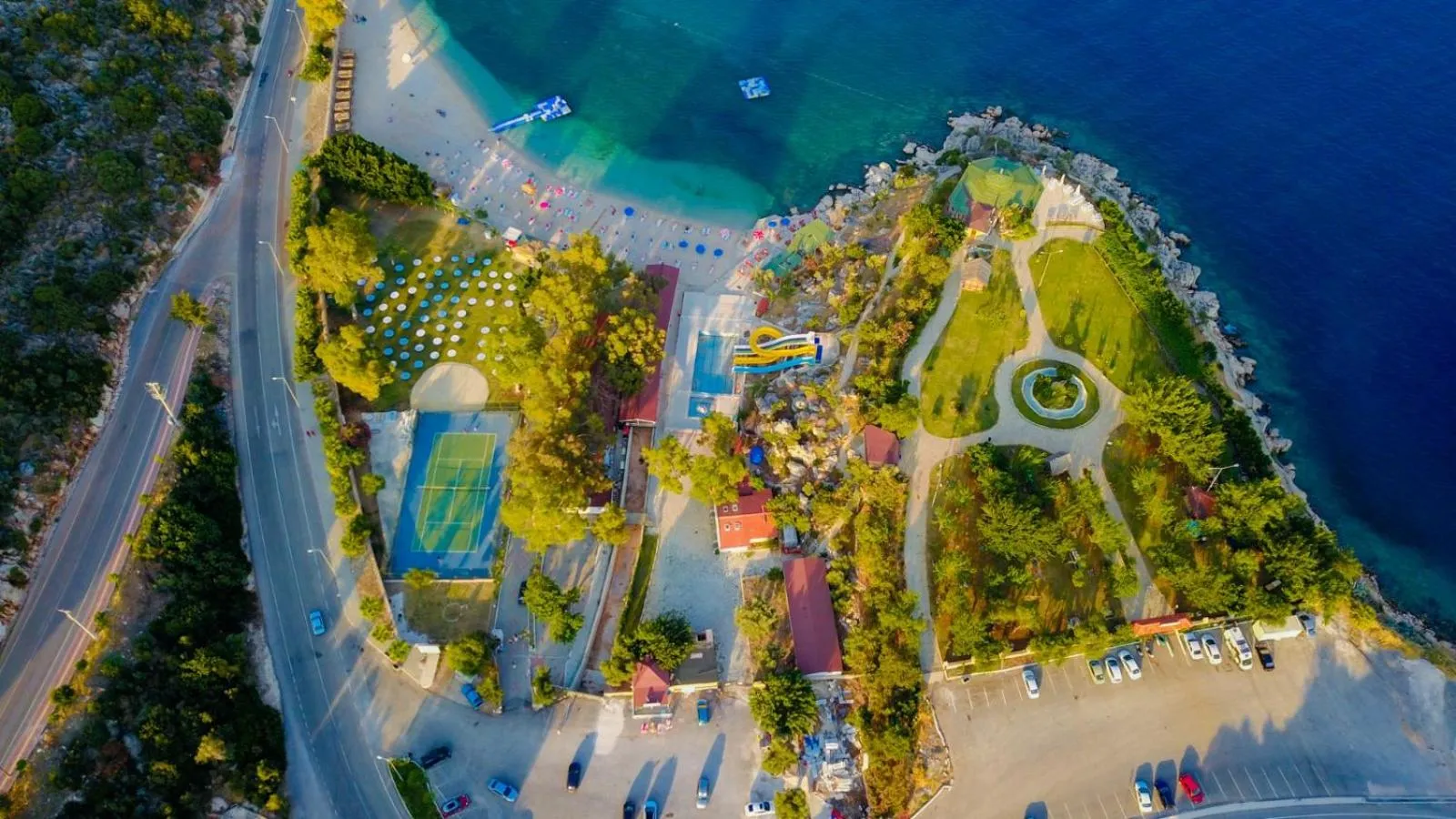Bird's eye view in Kaş Sun Glare Hotel