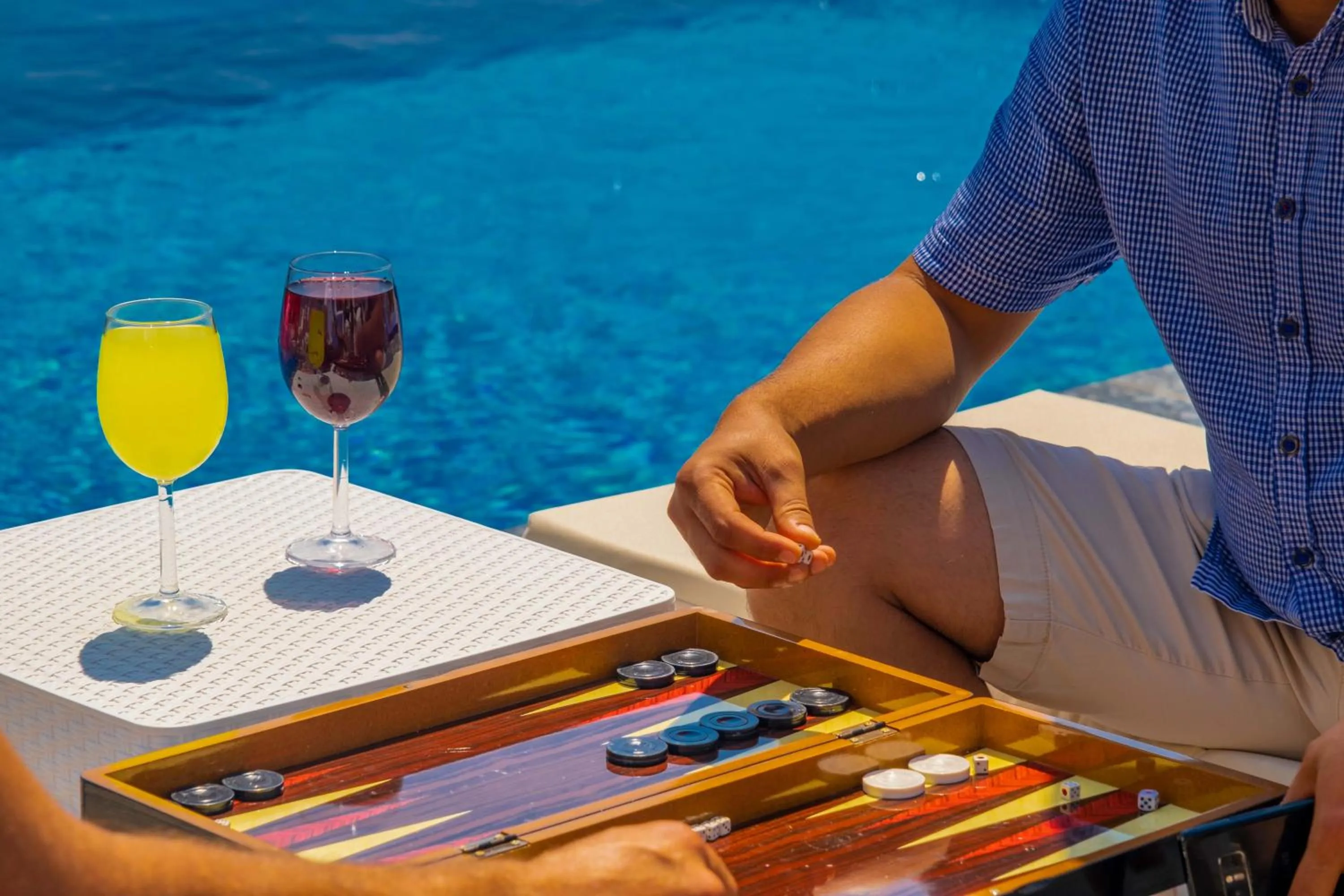 Swimming pool in Kaş Sun Glare Hotel