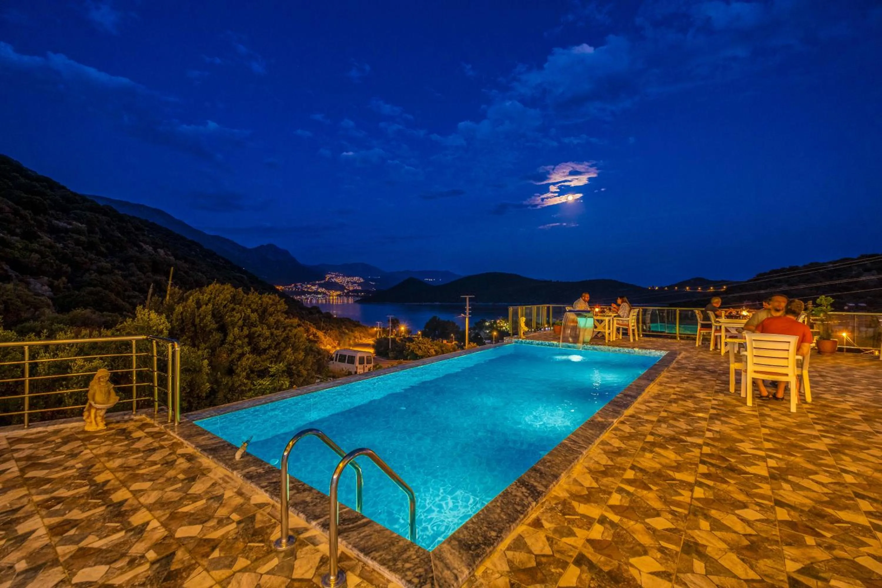 Swimming pool in Kaş Sun Glare Hotel