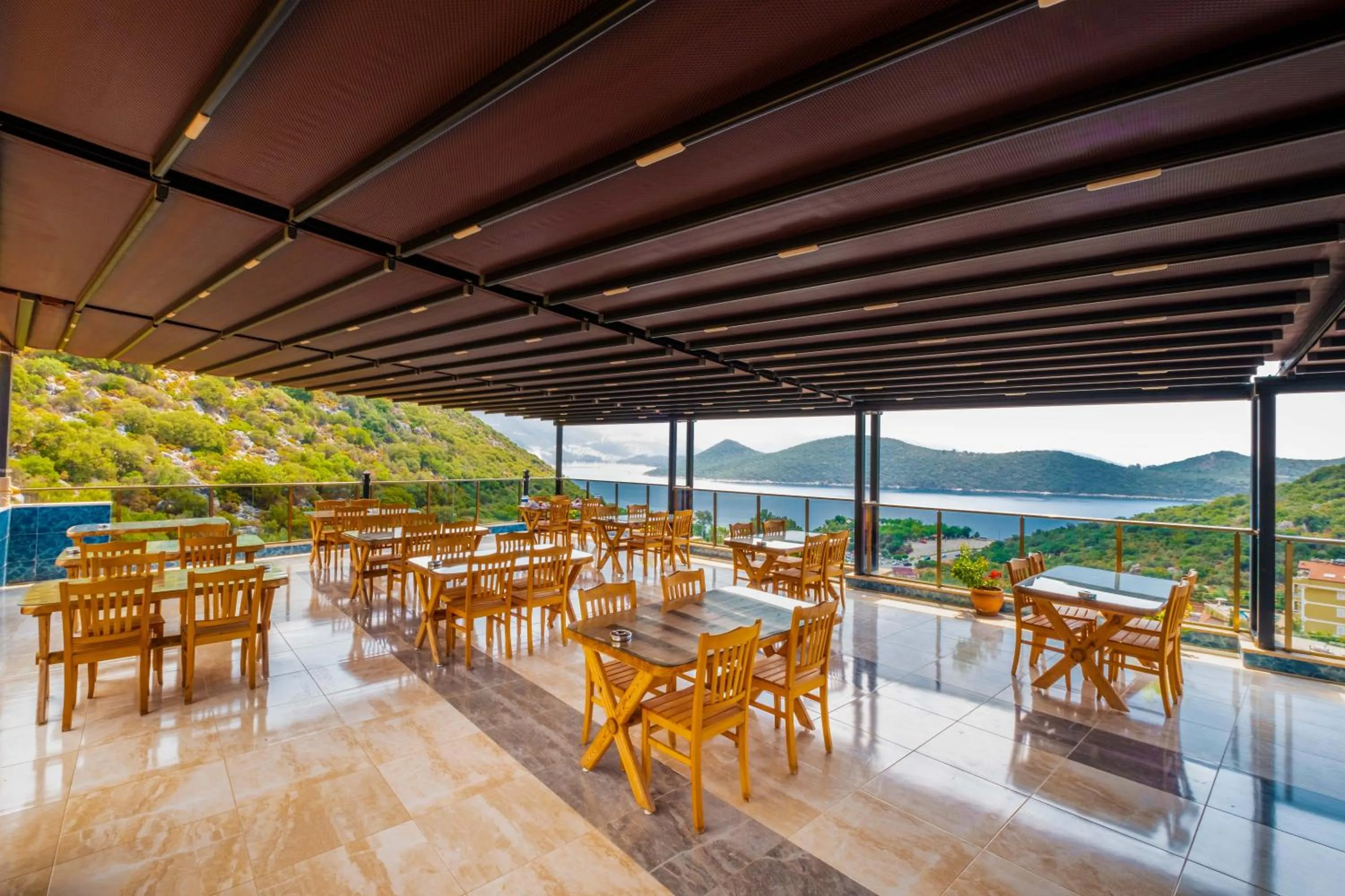 Balcony/Terrace in Kaş Sun Glare Hotel