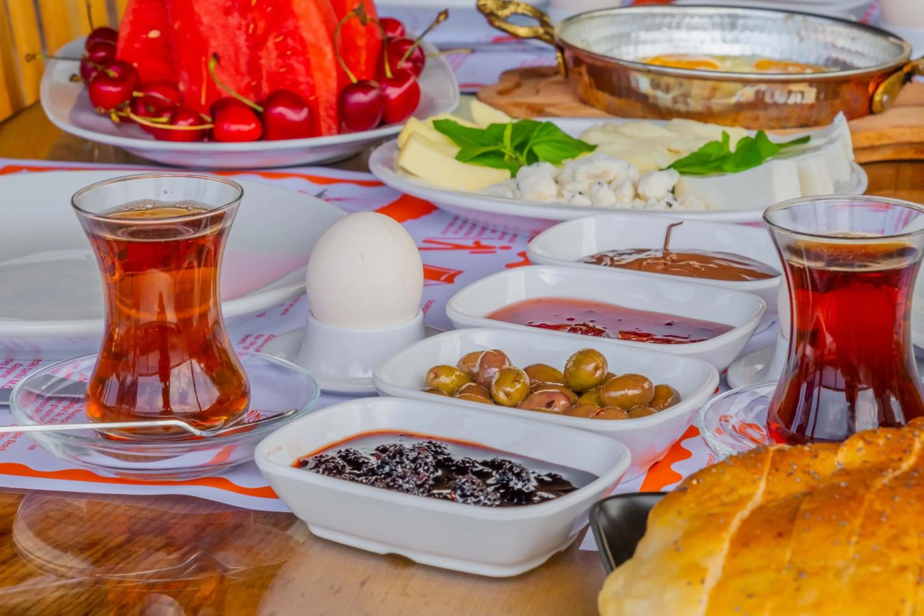 Breakfast in Kaş Sun Glare Hotel