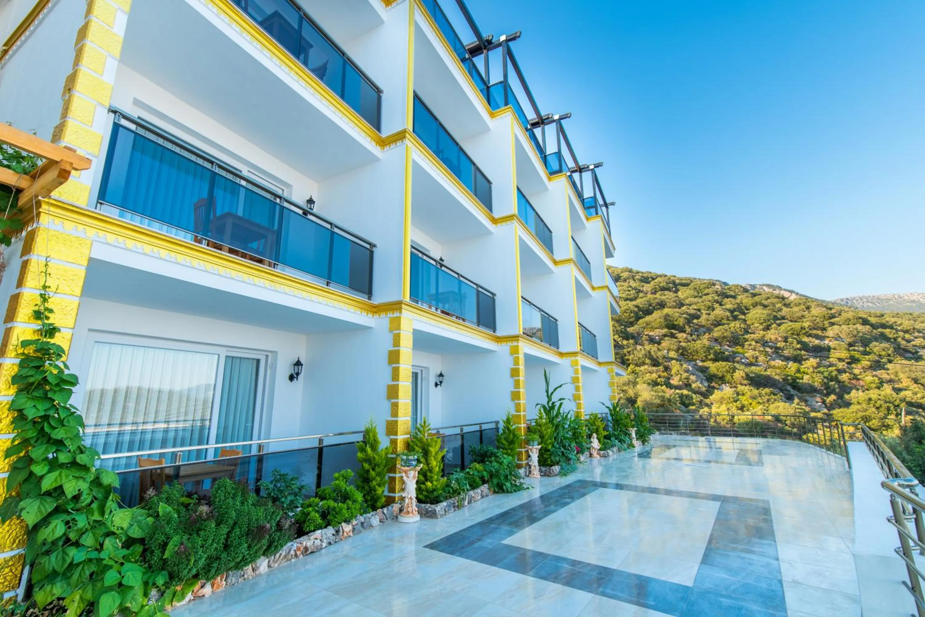 Property building in Kaş Sun Glare Hotel