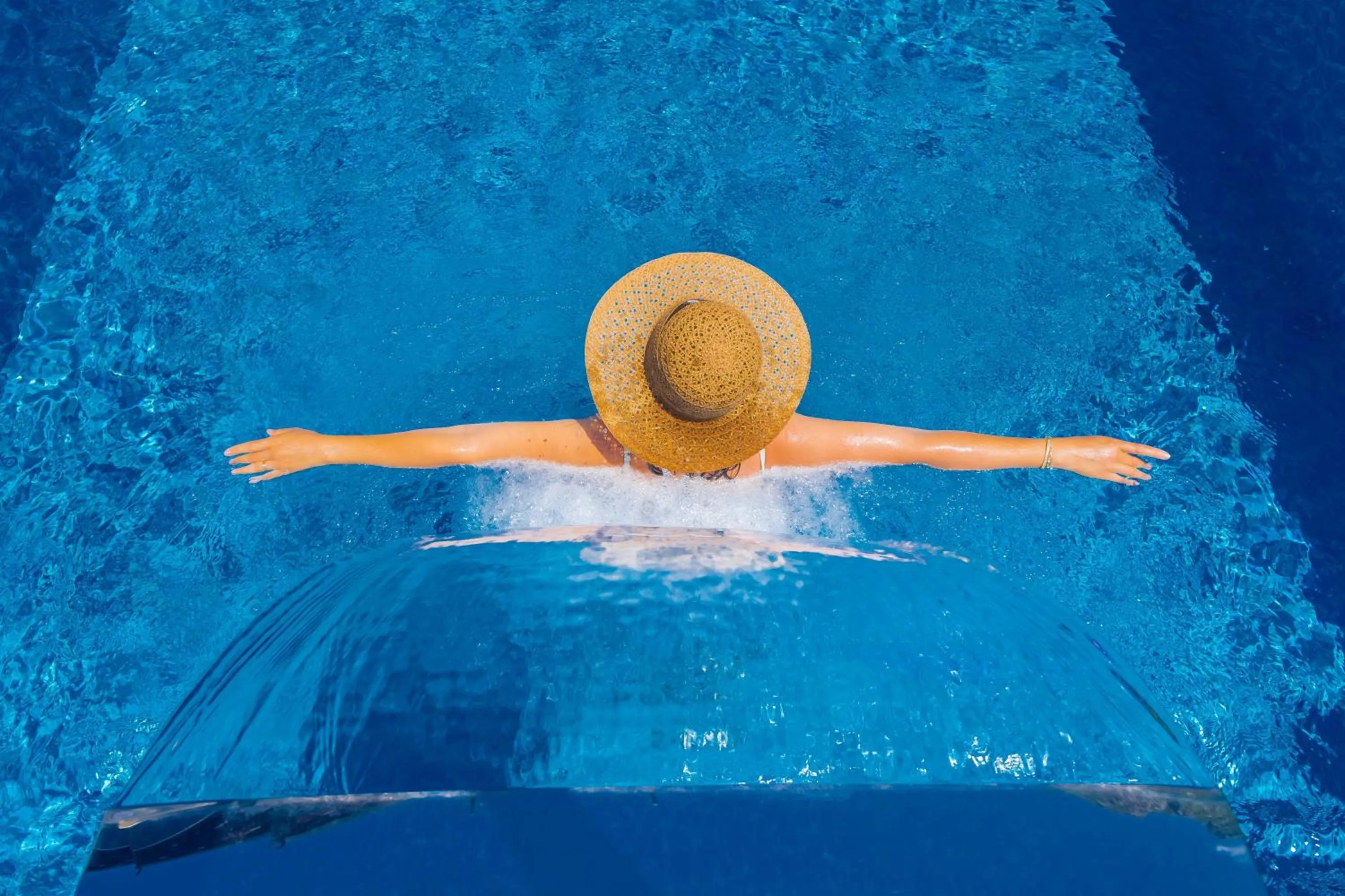 Swimming pool in Kaş Sun Glare Hotel
