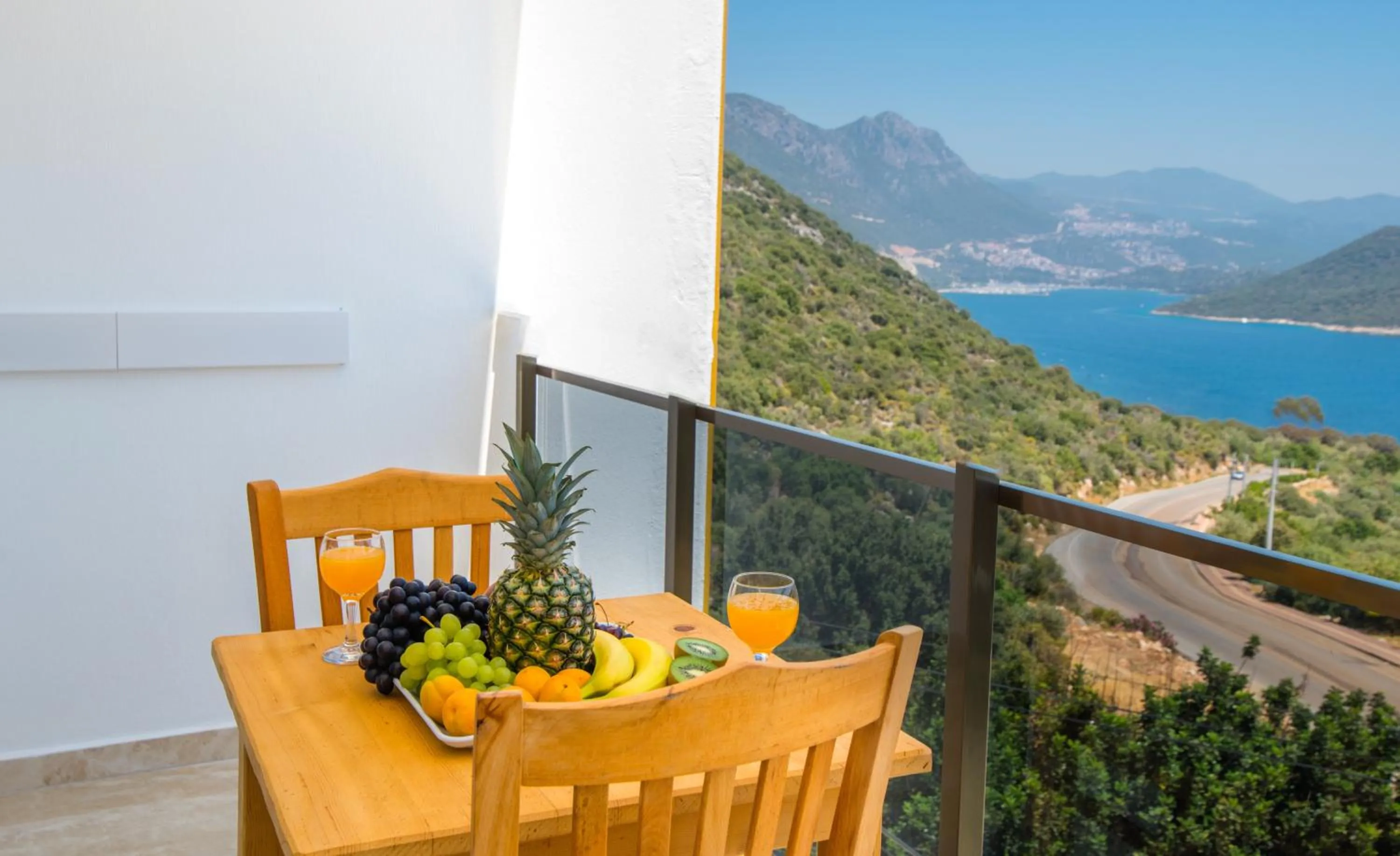 Balcony/Terrace in Kaş Sun Glare Hotel