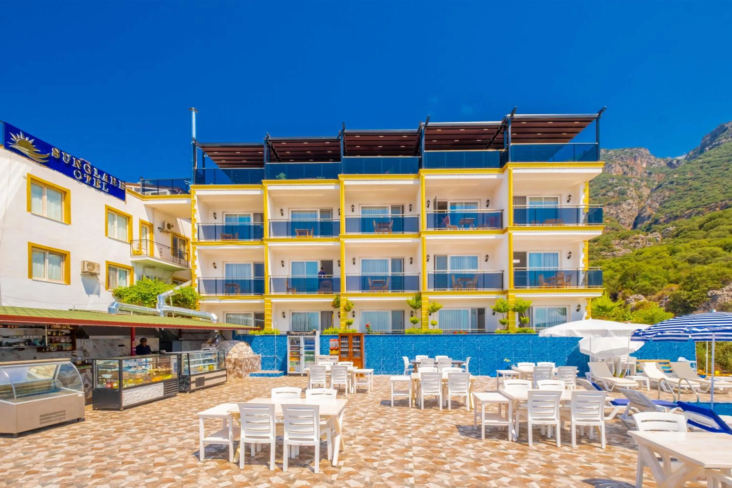 Property building in Kaş Sun Glare Hotel