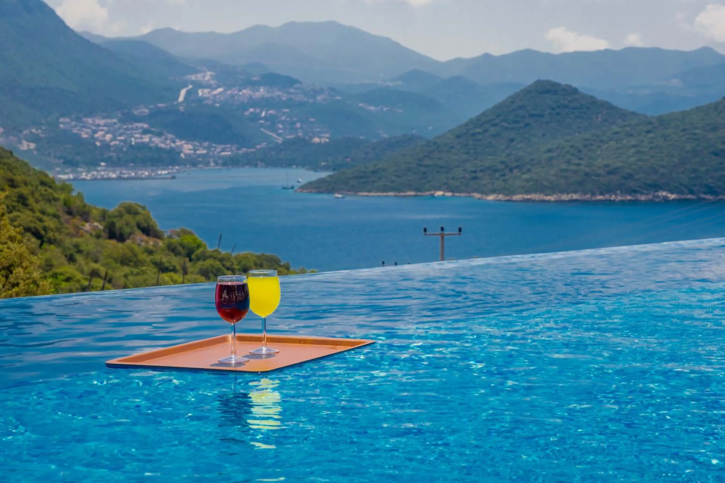 Swimming pool in Kaş Sun Glare Hotel