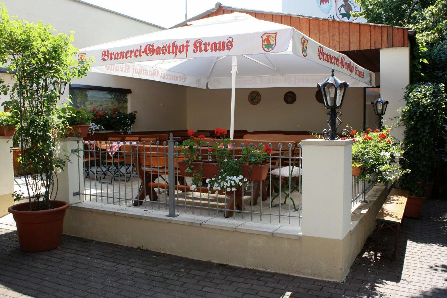 Restaurant/places to eat in Brauerei Gasthof Kraus