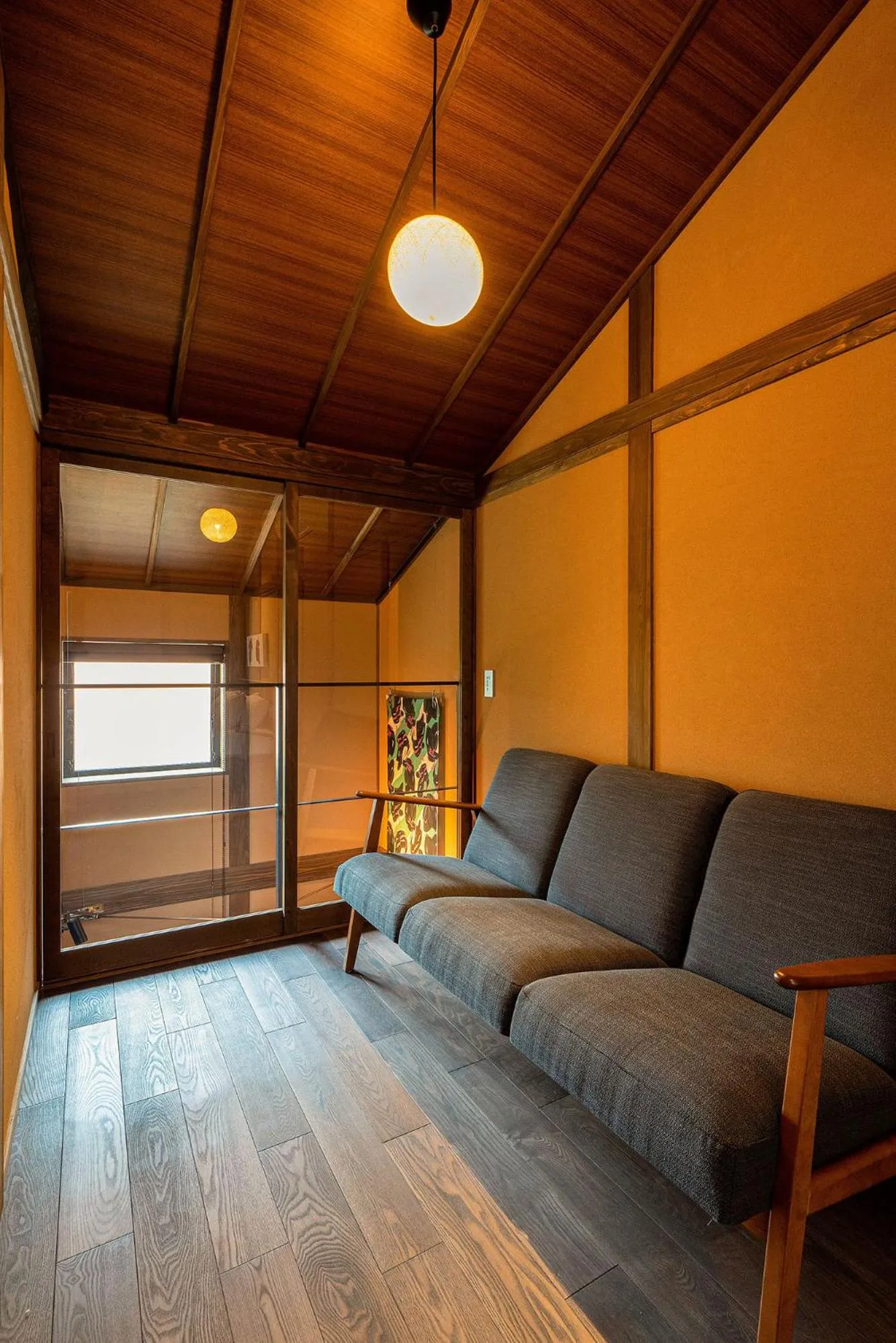 Seating area in Kagabi Machiya House