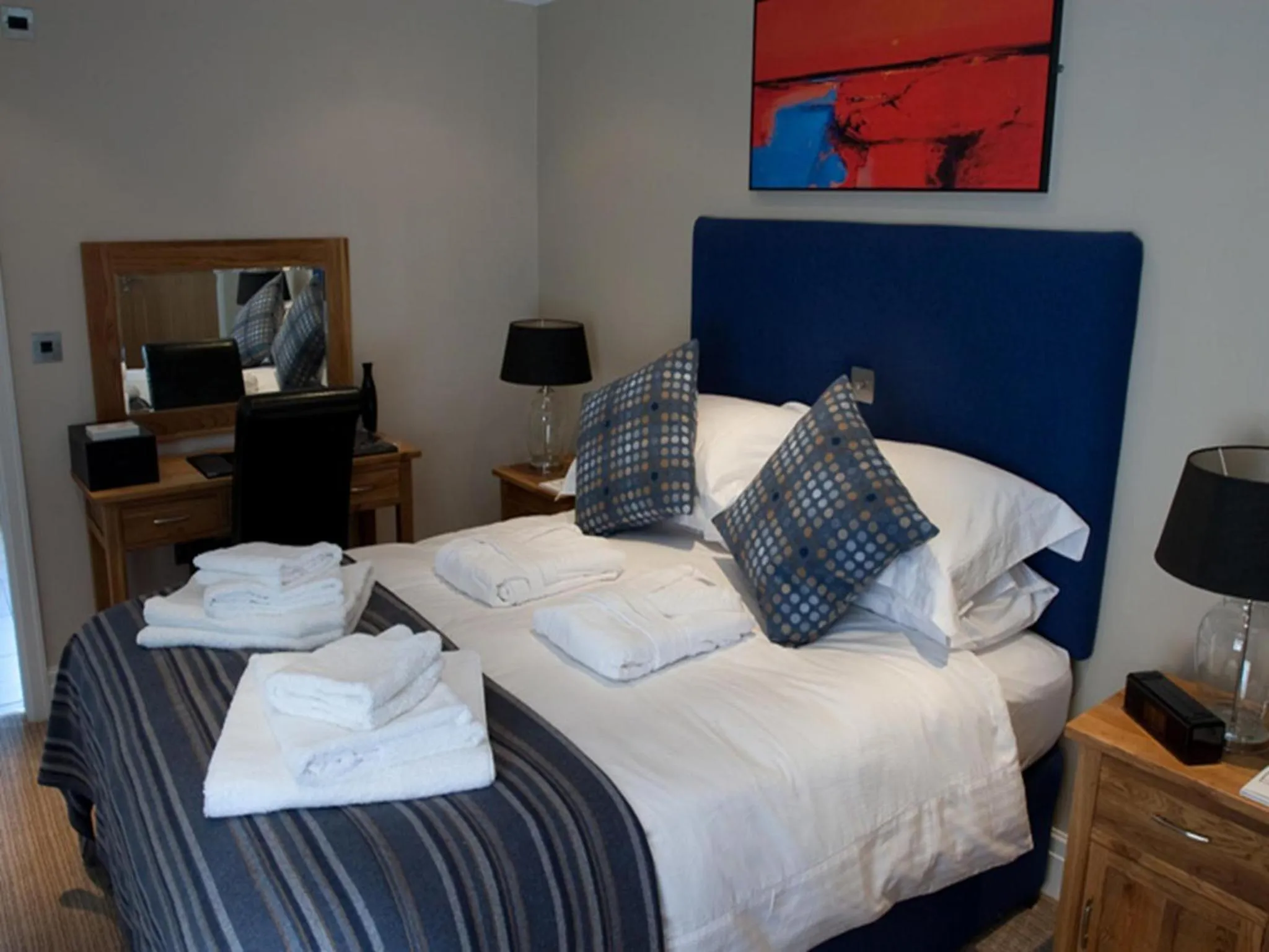 Bedroom, Bed in Langtrys