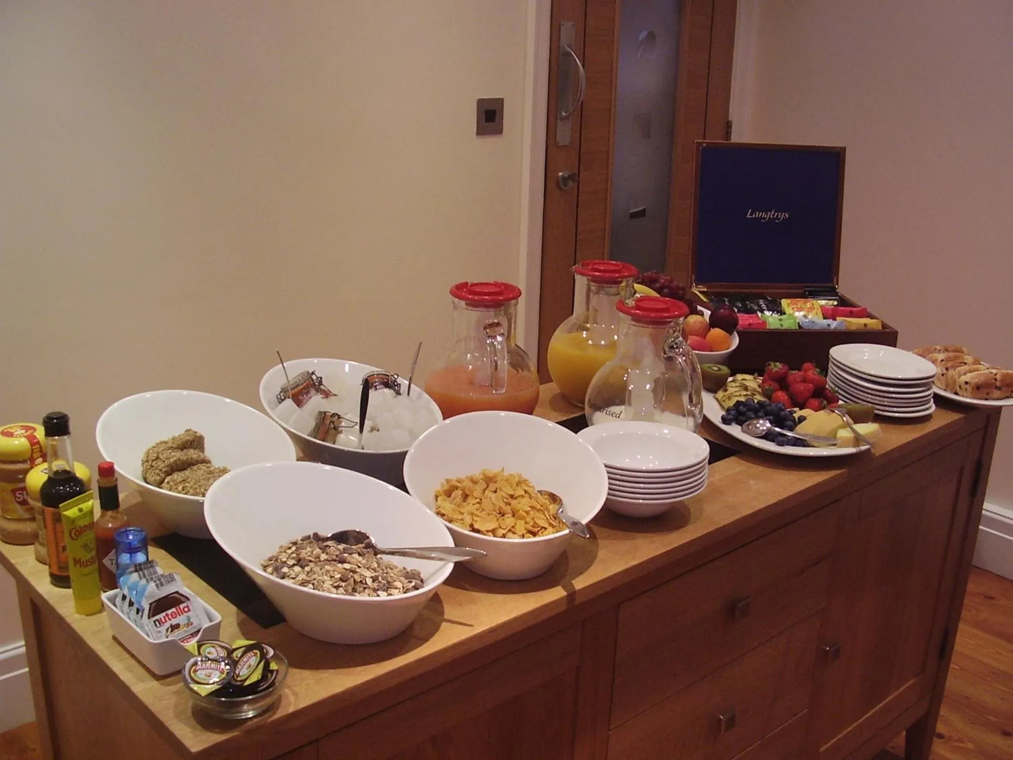 Breakfast in Langtrys