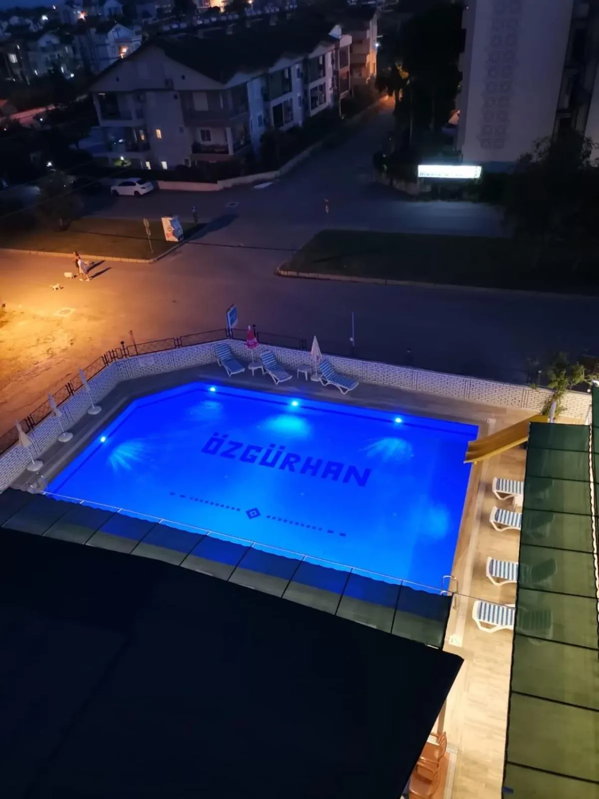 Pool view in Side Özgürhan Hotel