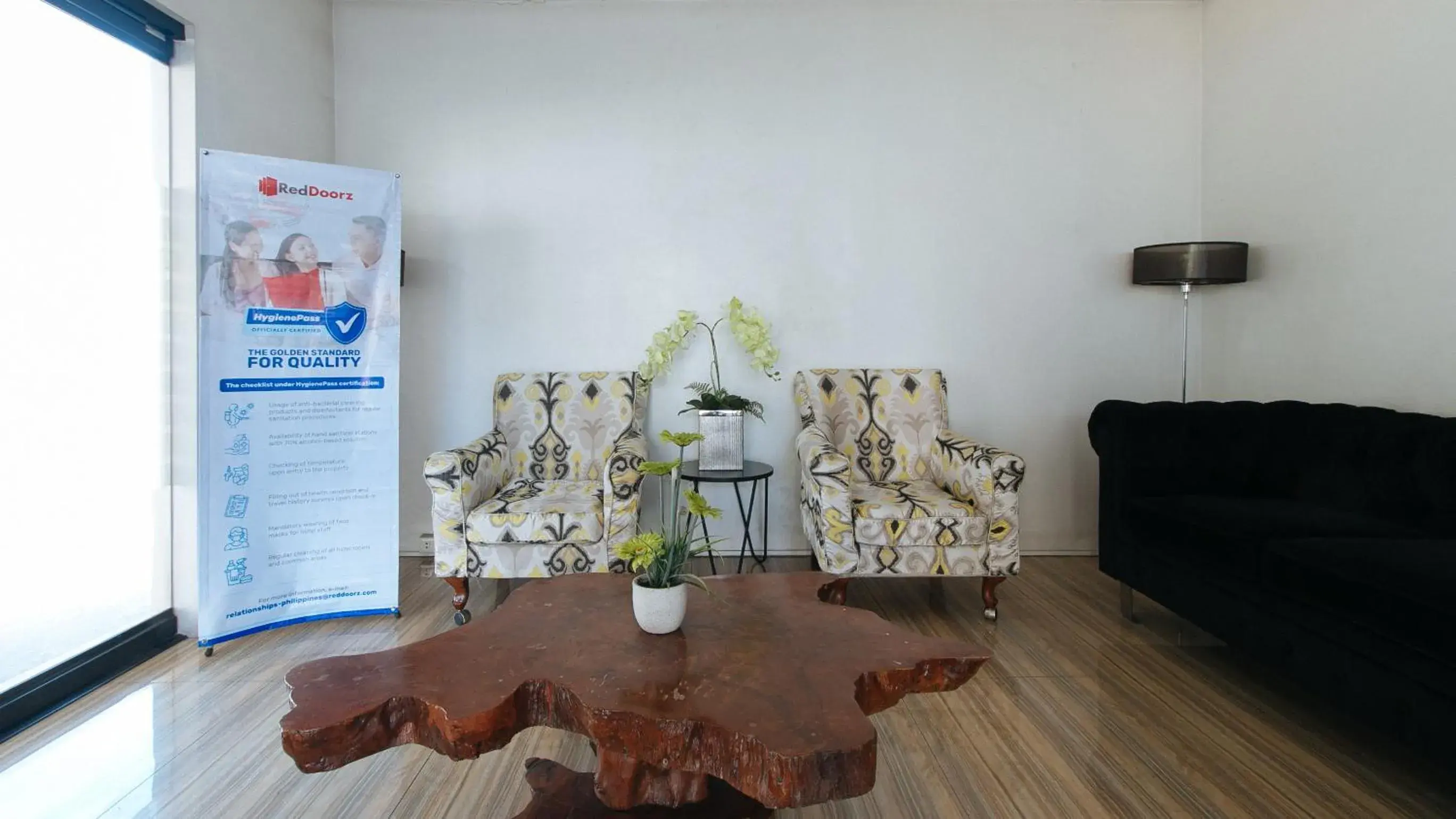 Lobby or reception in RedDoorz near SM Calamba Lobby or reception in RedDoorz near SM Calamba