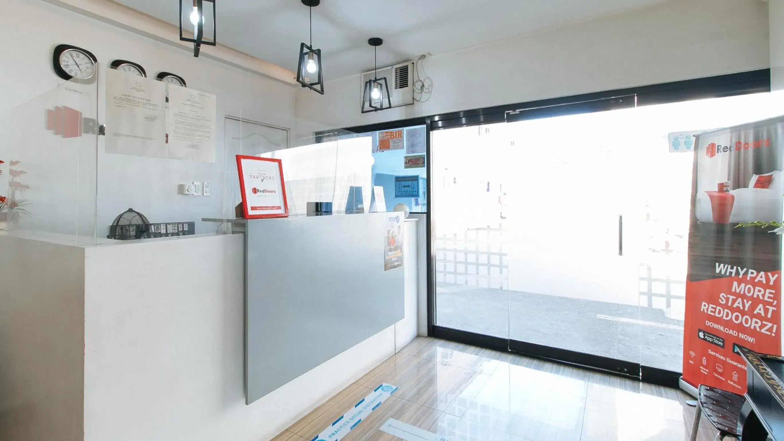 Lobby or reception in RedDoorz near SM Calamba Lobby or reception in RedDoorz near SM Calamba