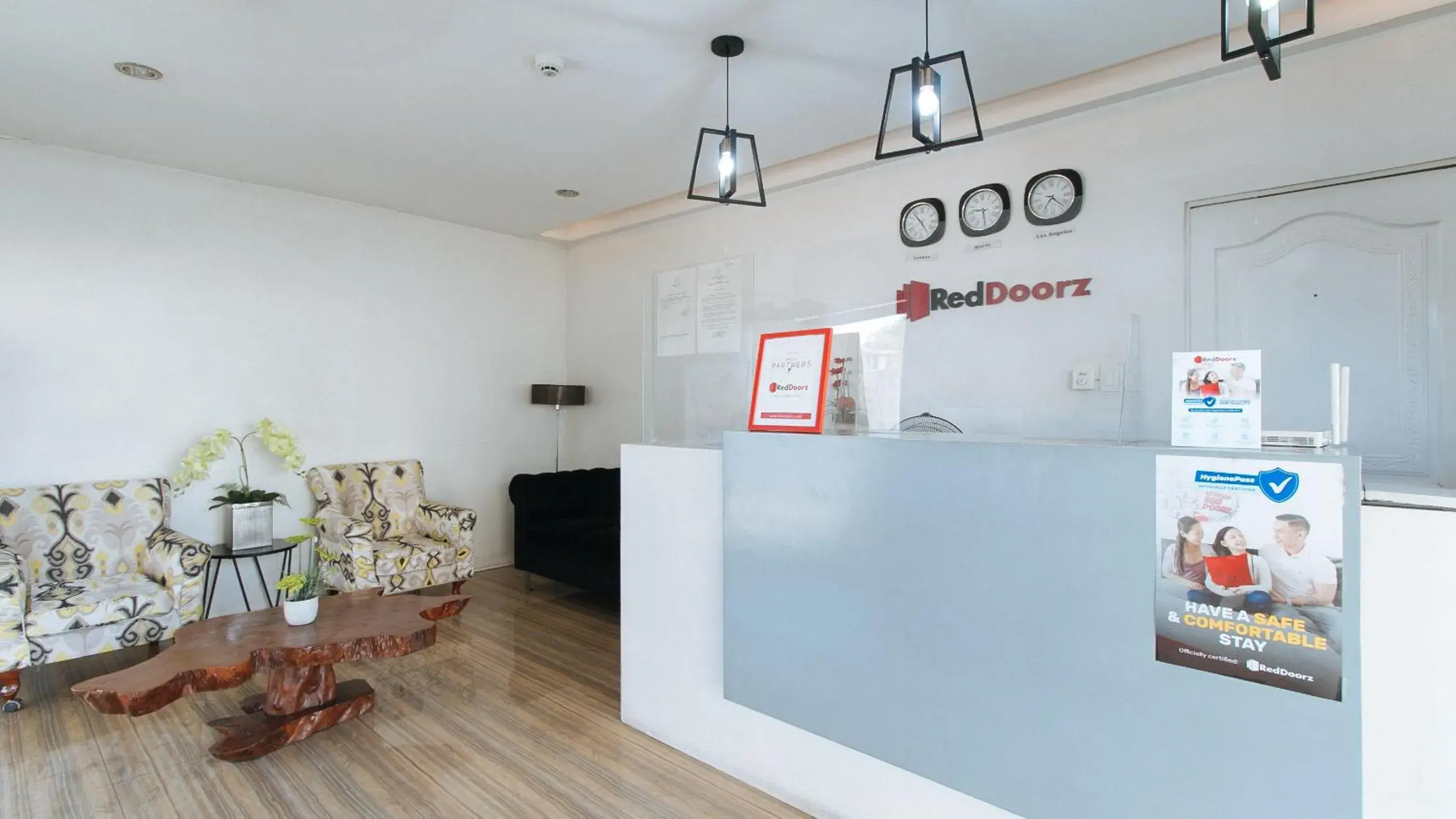 Lobby or reception in RedDoorz near SM Calamba Lobby or reception in RedDoorz near SM Calamba