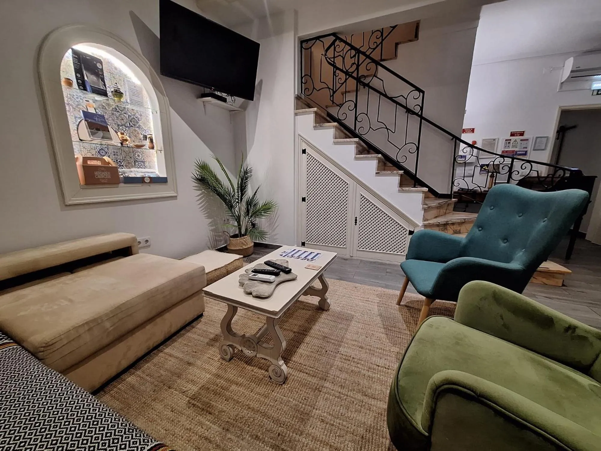 Communal lounge/ TV room in Raiz Alentejana