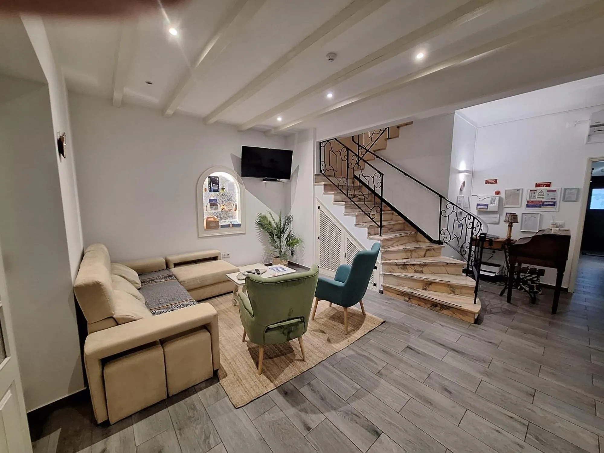 Communal lounge/ TV room in Raiz Alentejana