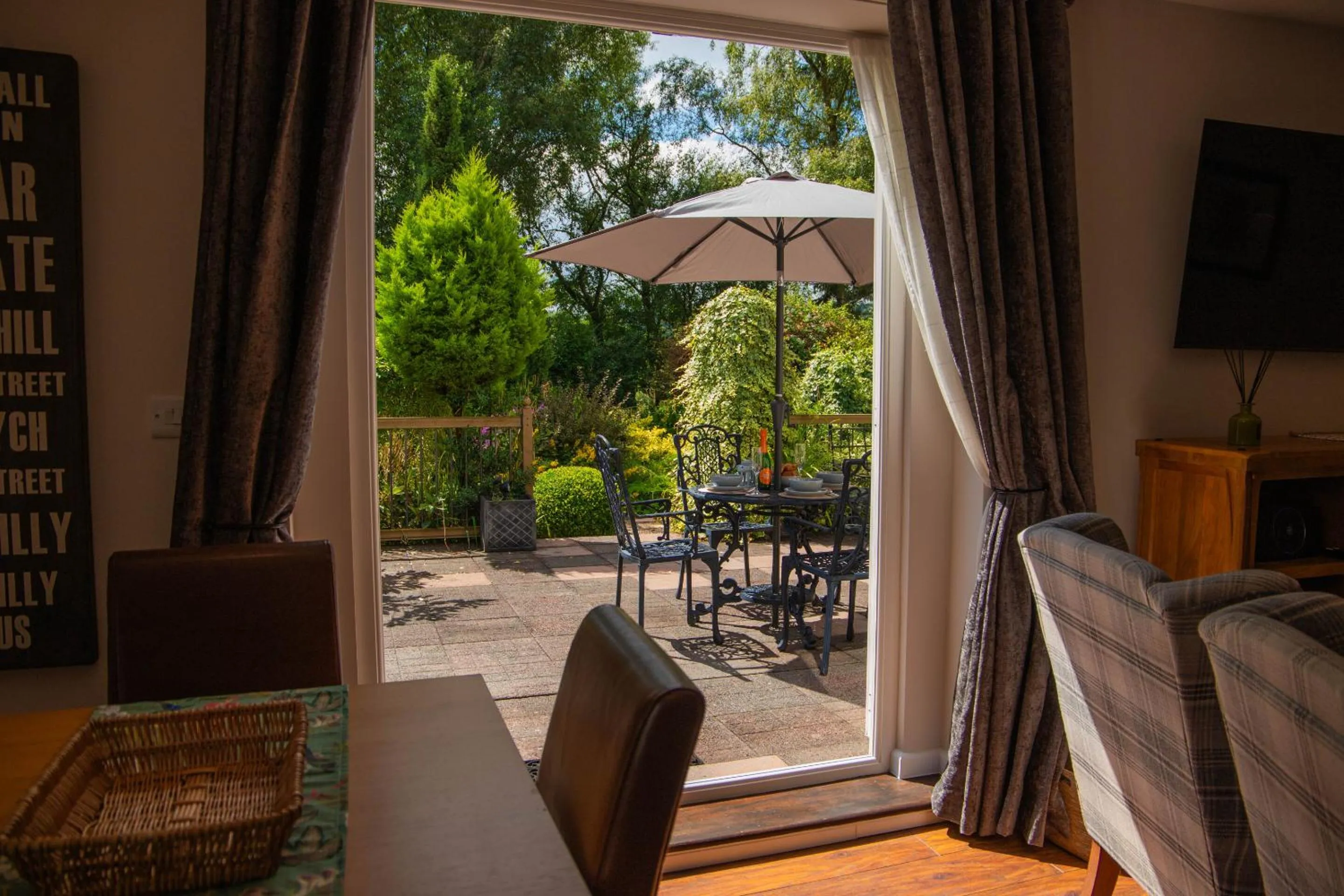 Garden in River Mist