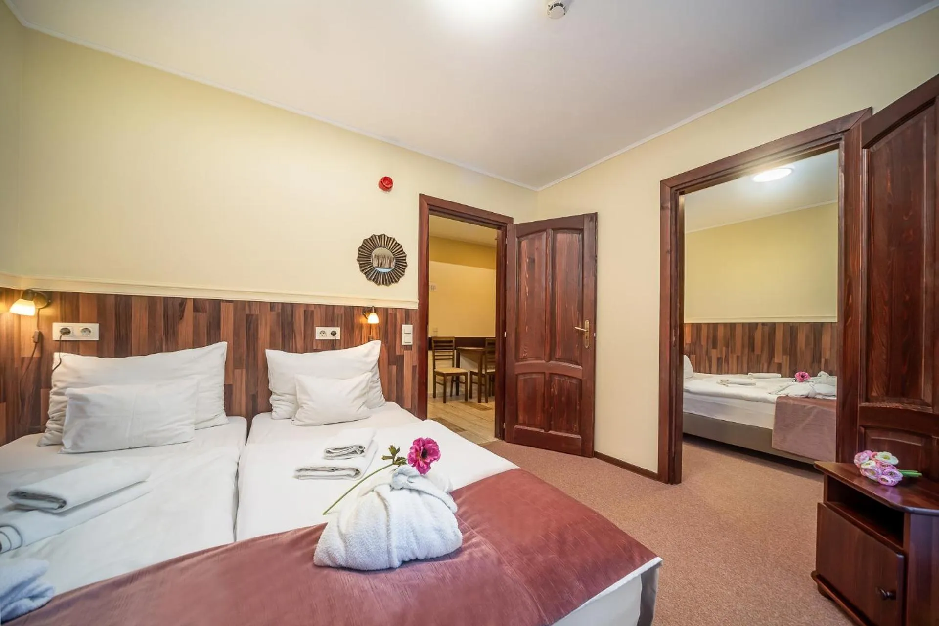 Bed in Termál Hotel Vesta