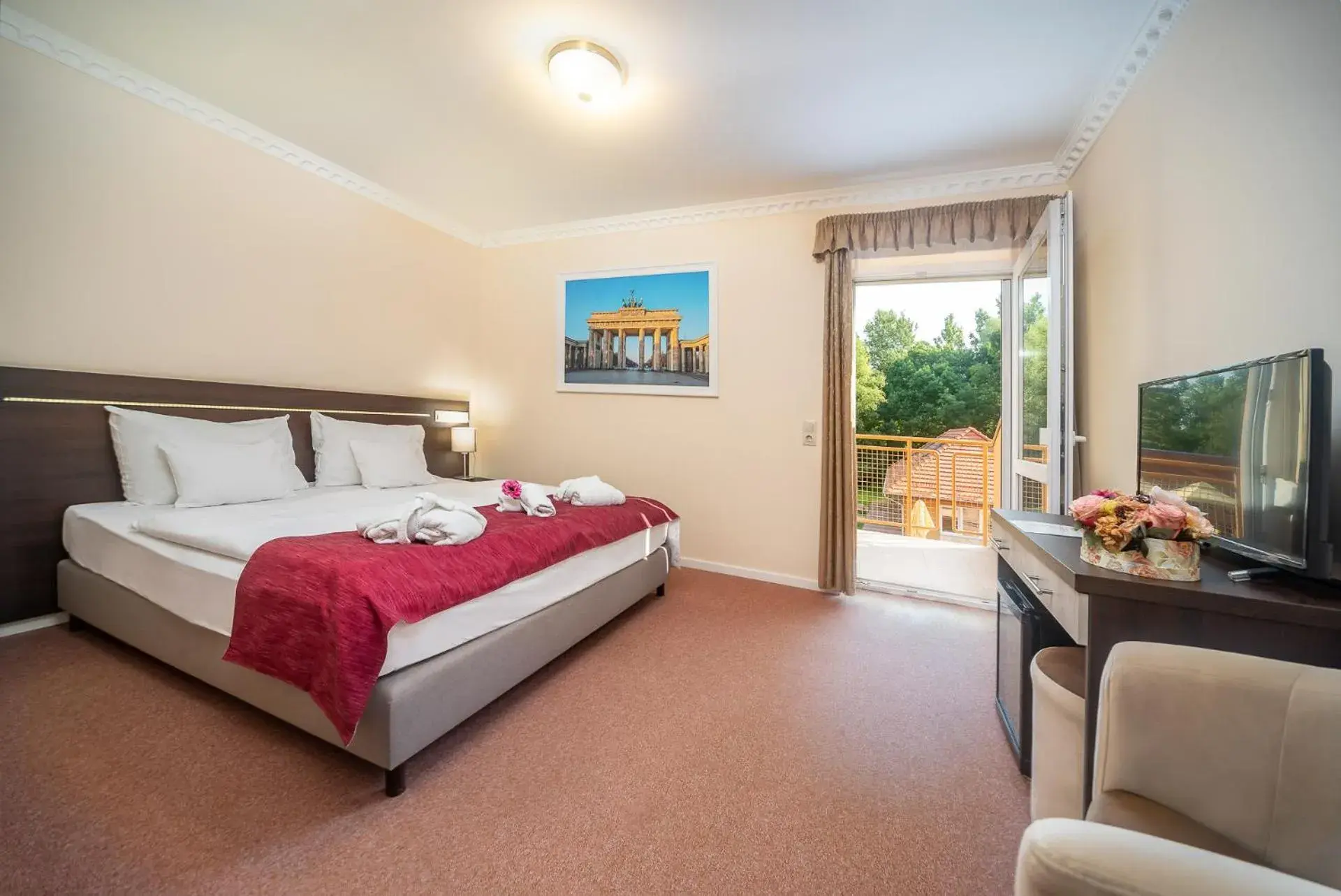 Queen Room with Balcony - single occupancy in Termál Hotel Vesta Queen Room with Balcony - single occupancy in Termál Hotel Vesta