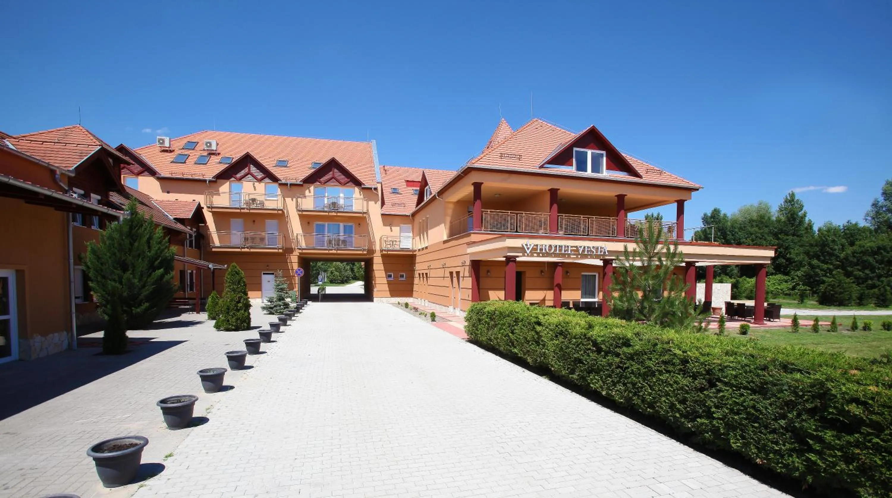 Property building in Termál Hotel Vesta