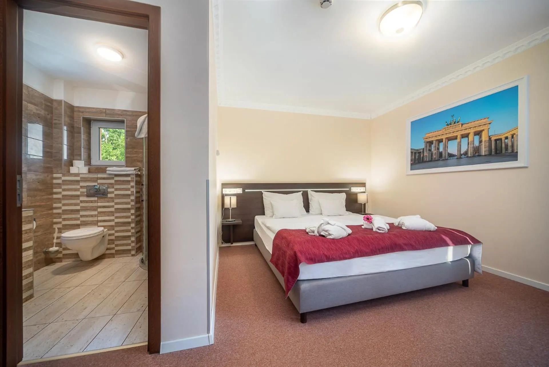 Bed in Termál Hotel Vesta