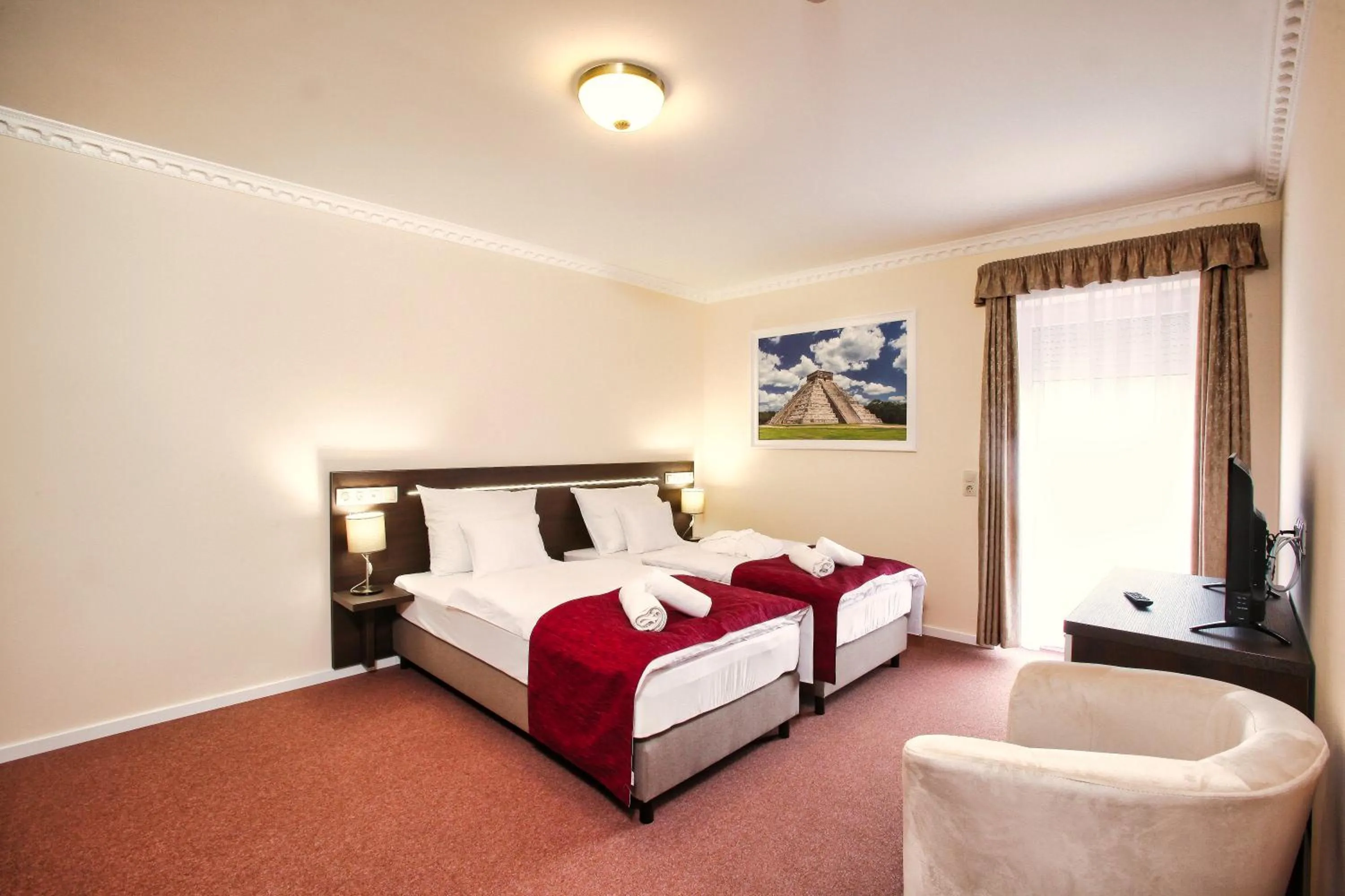 Bed in Termál Hotel Vesta