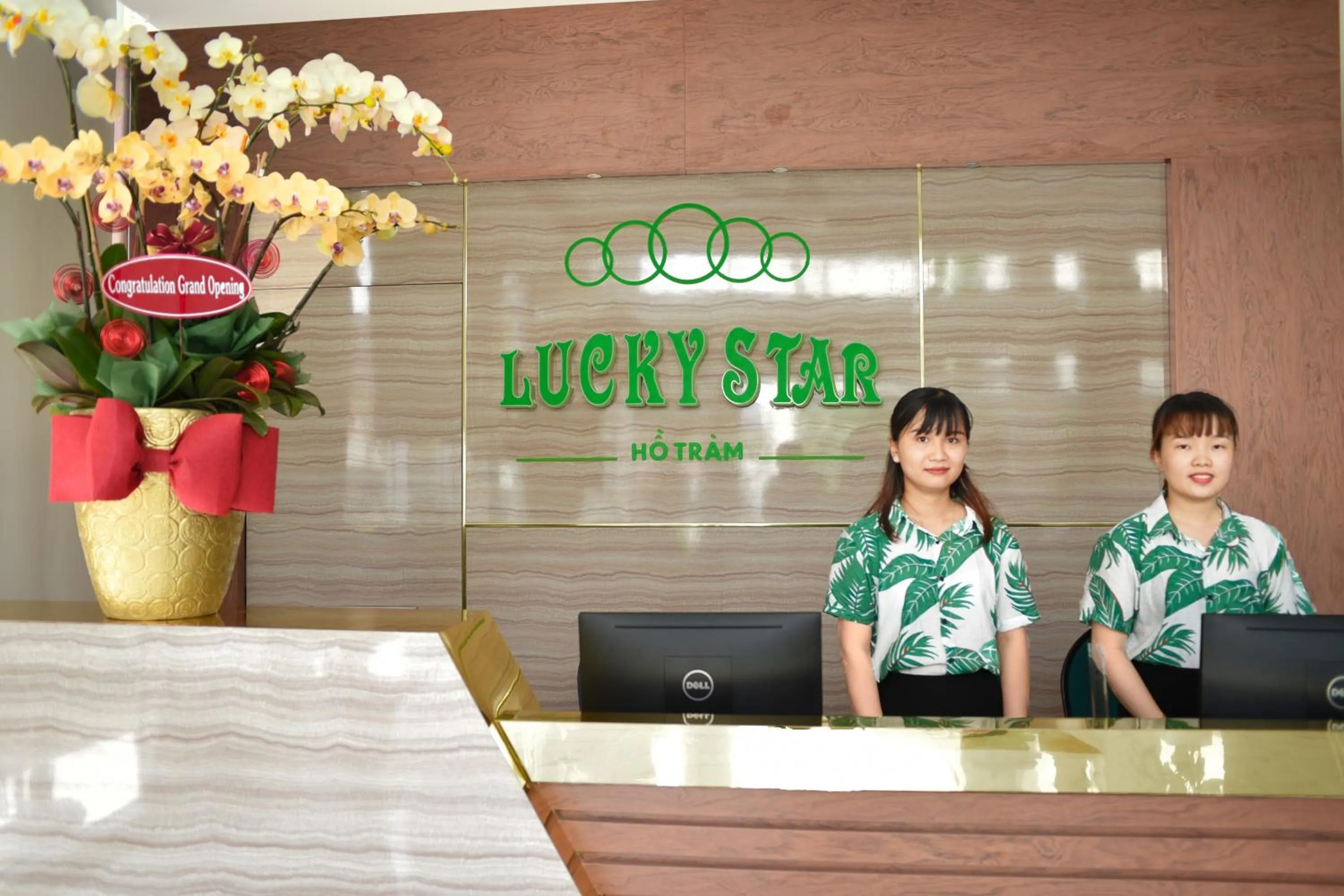 Lobby or reception in Lucky Star Ho Tram Hotel & Restaurant