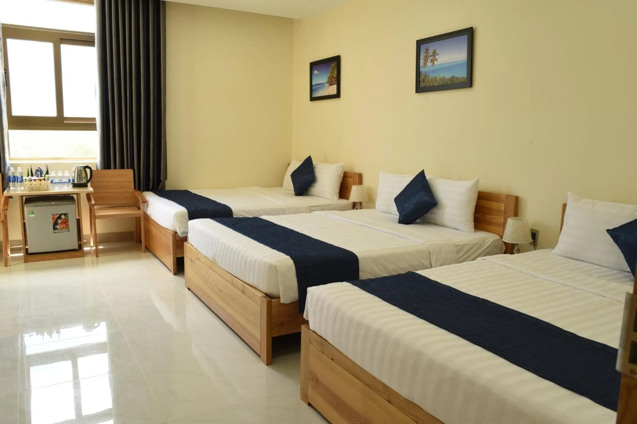 Bedroom, Bed in Lucky Star Ho Tram Hotel & Restaurant