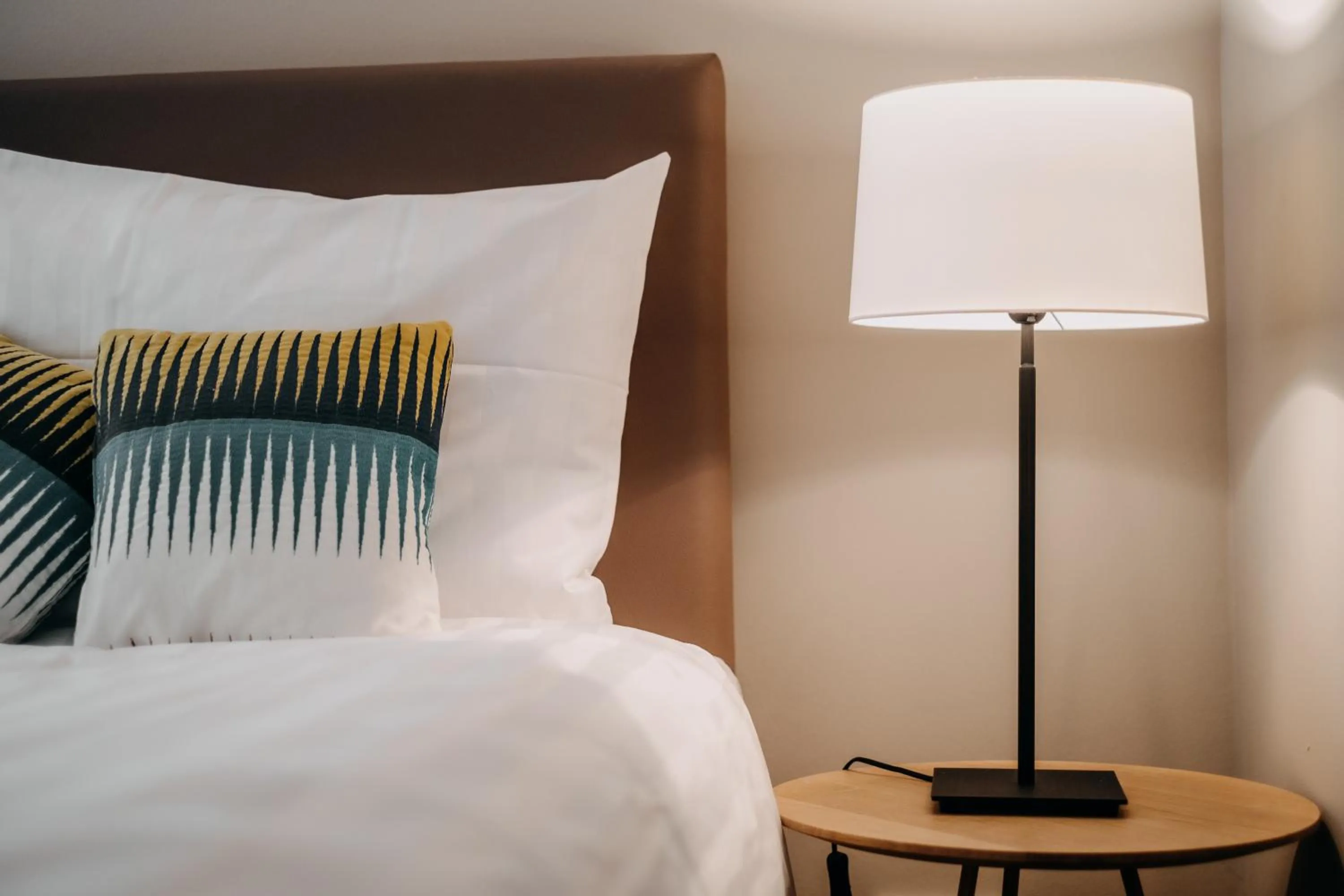 Bed in Hotel zum Heidkrug & Café Lil