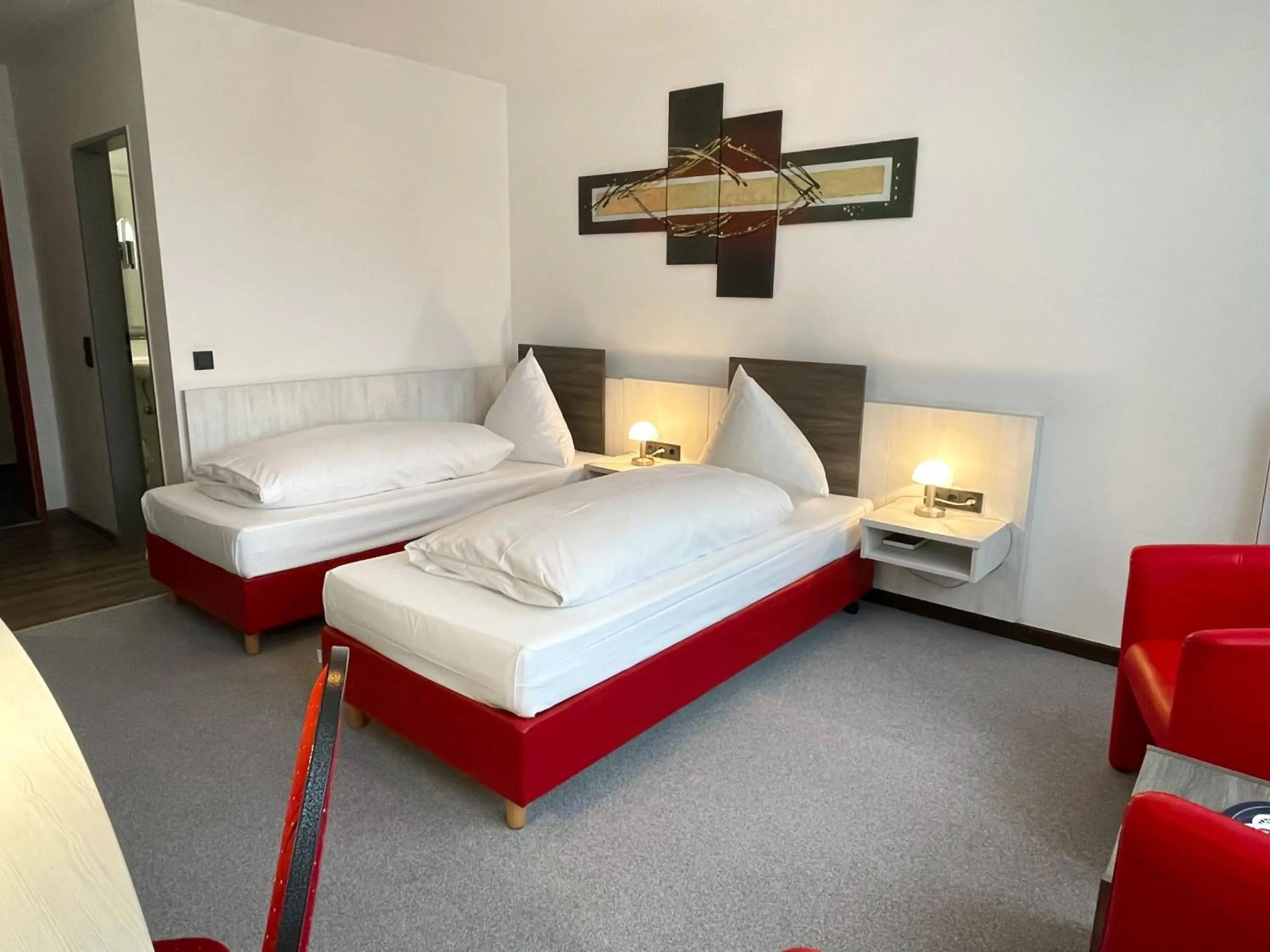 Photo of the whole room, Bed in Brenner Hotel