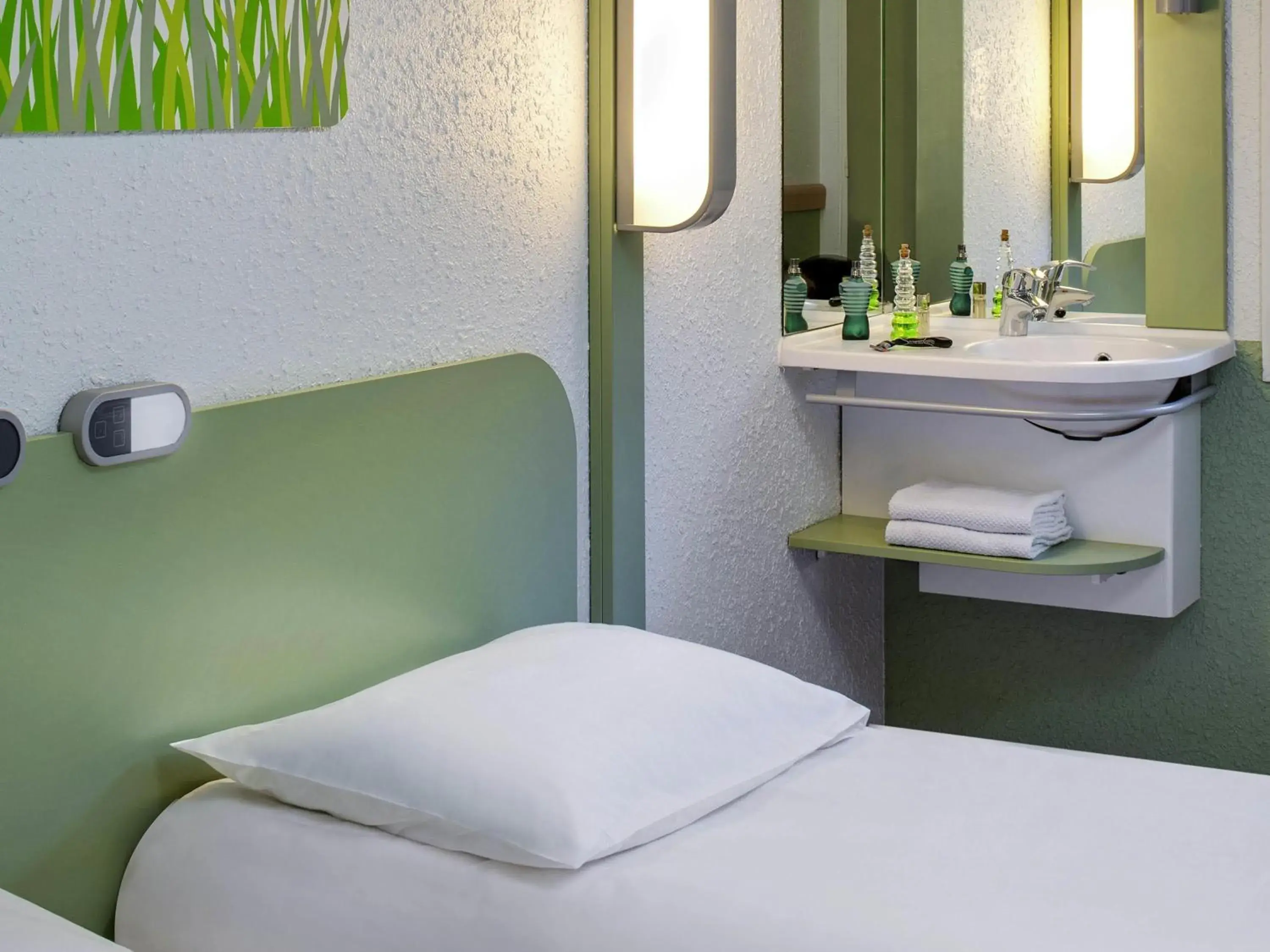 Twin Room in Hotel Ibis Budget Vichy Twin Room in Hotel Ibis Budget Vichy