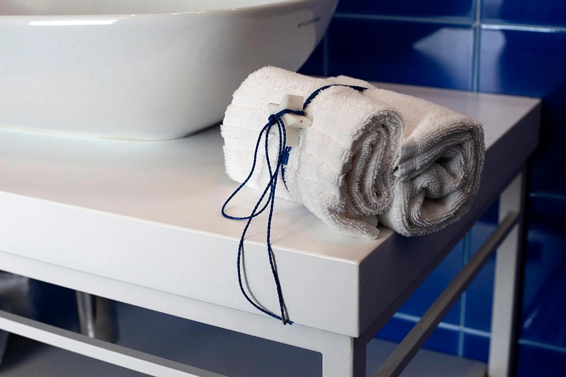 Bathroom in Palazzo Langellotto
