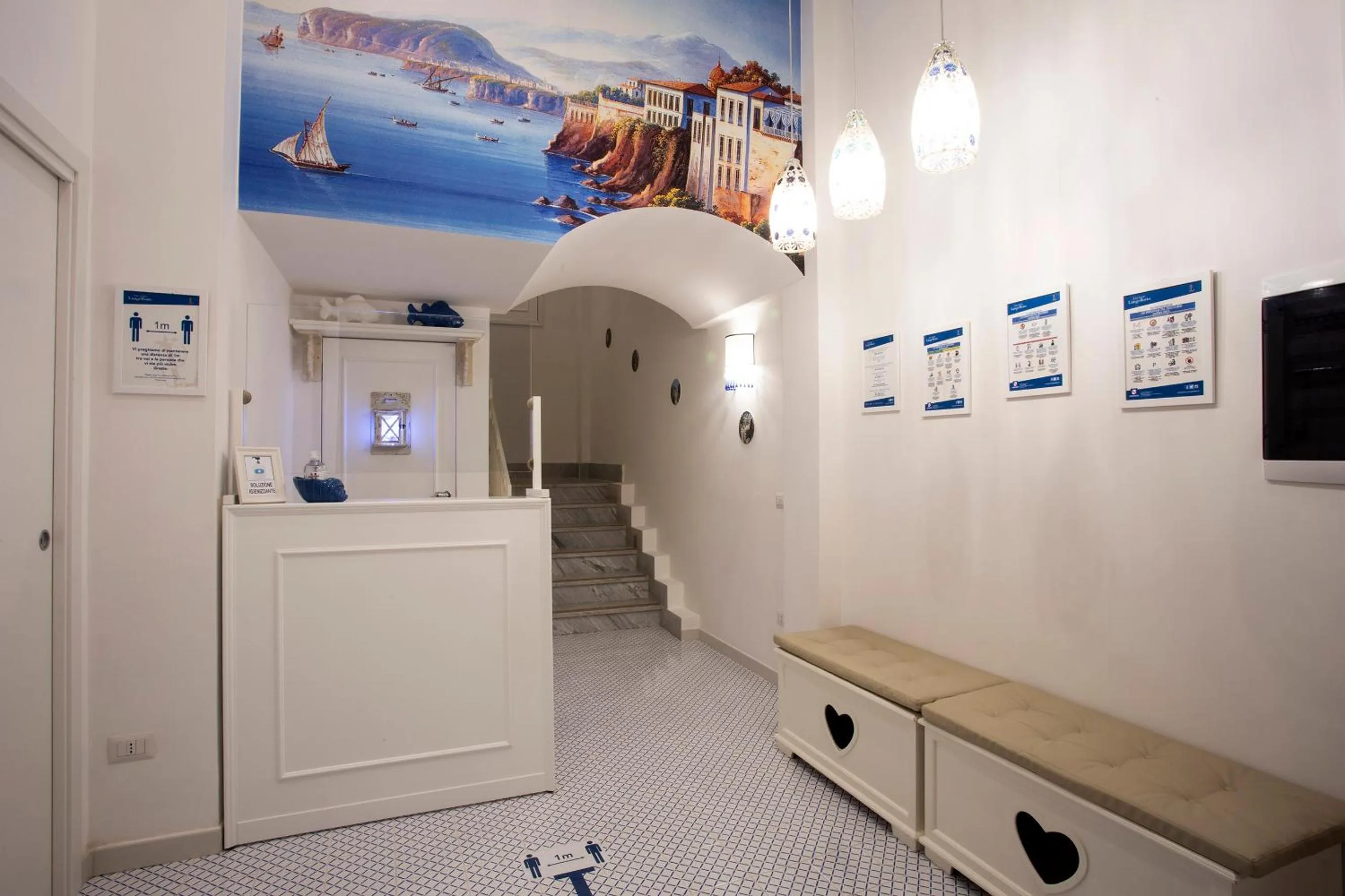 Lobby or reception in Palazzo Langellotto