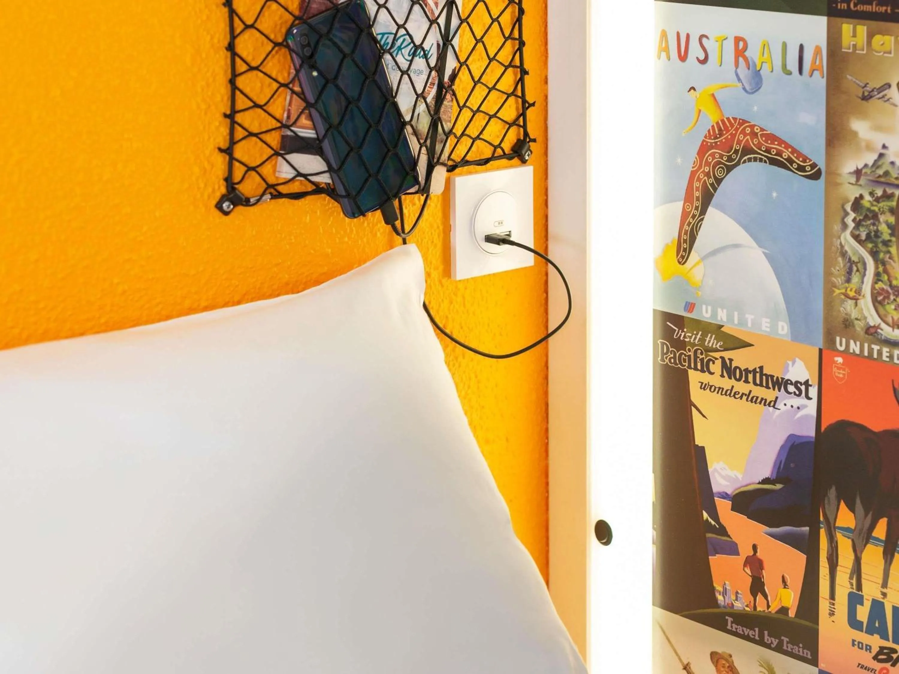 Bedroom in hotelF1 Thonon Les Bains Est