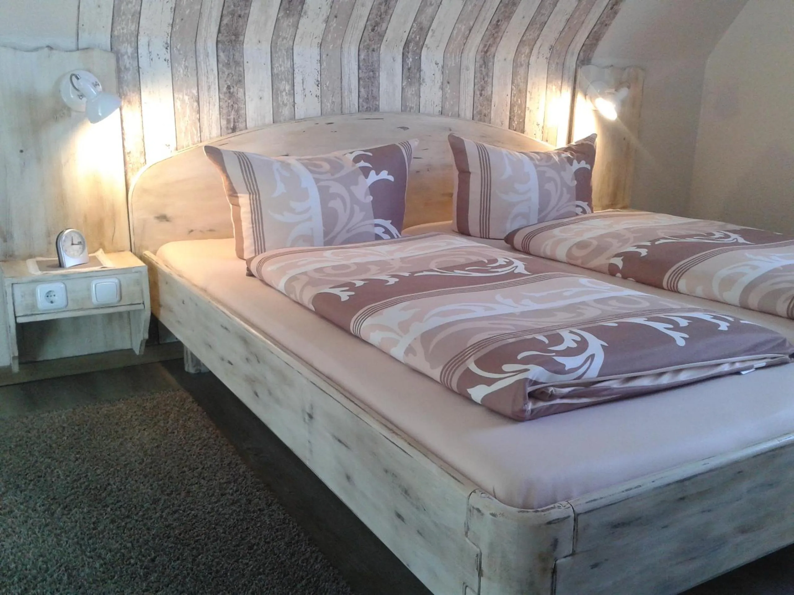 Bed in Gästehaus Flensburg Engelsby